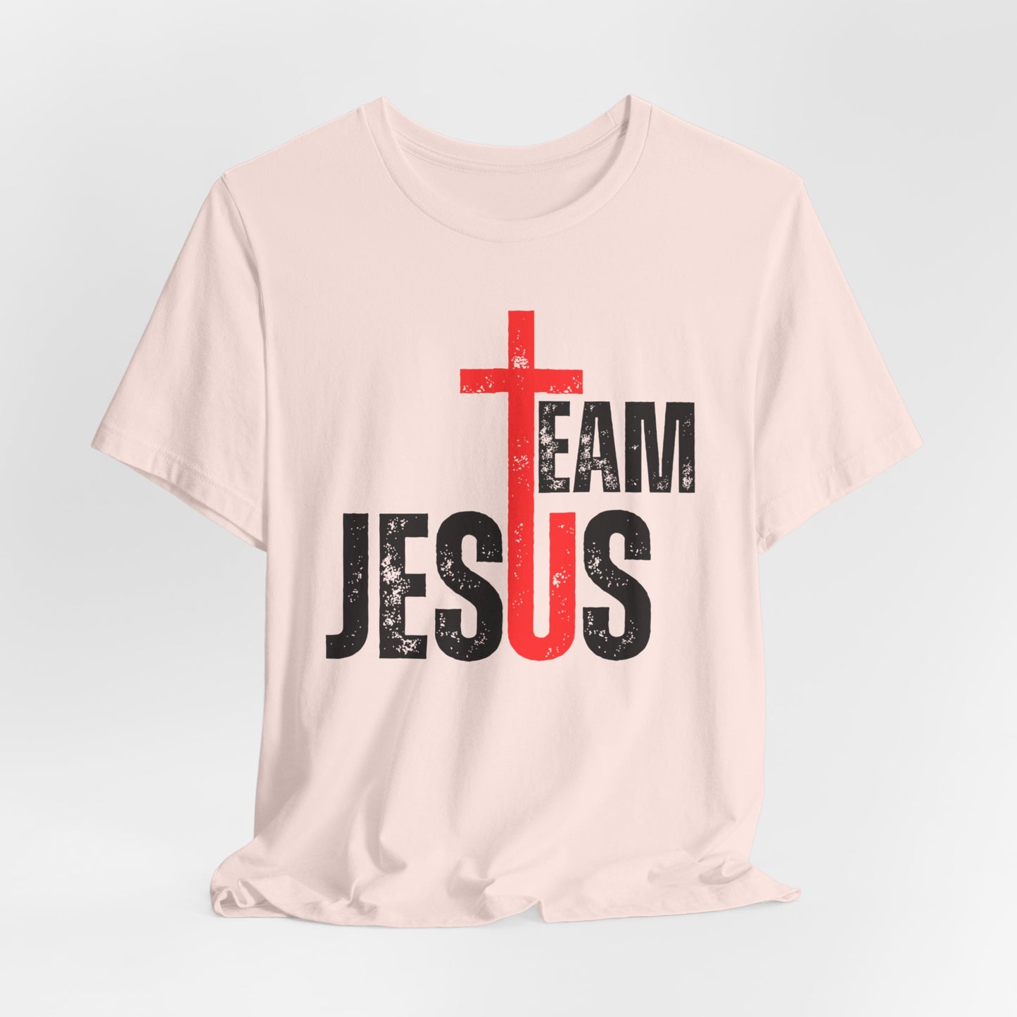 Team Jesus Front - Unisex Jersey Short Sleeve Tee