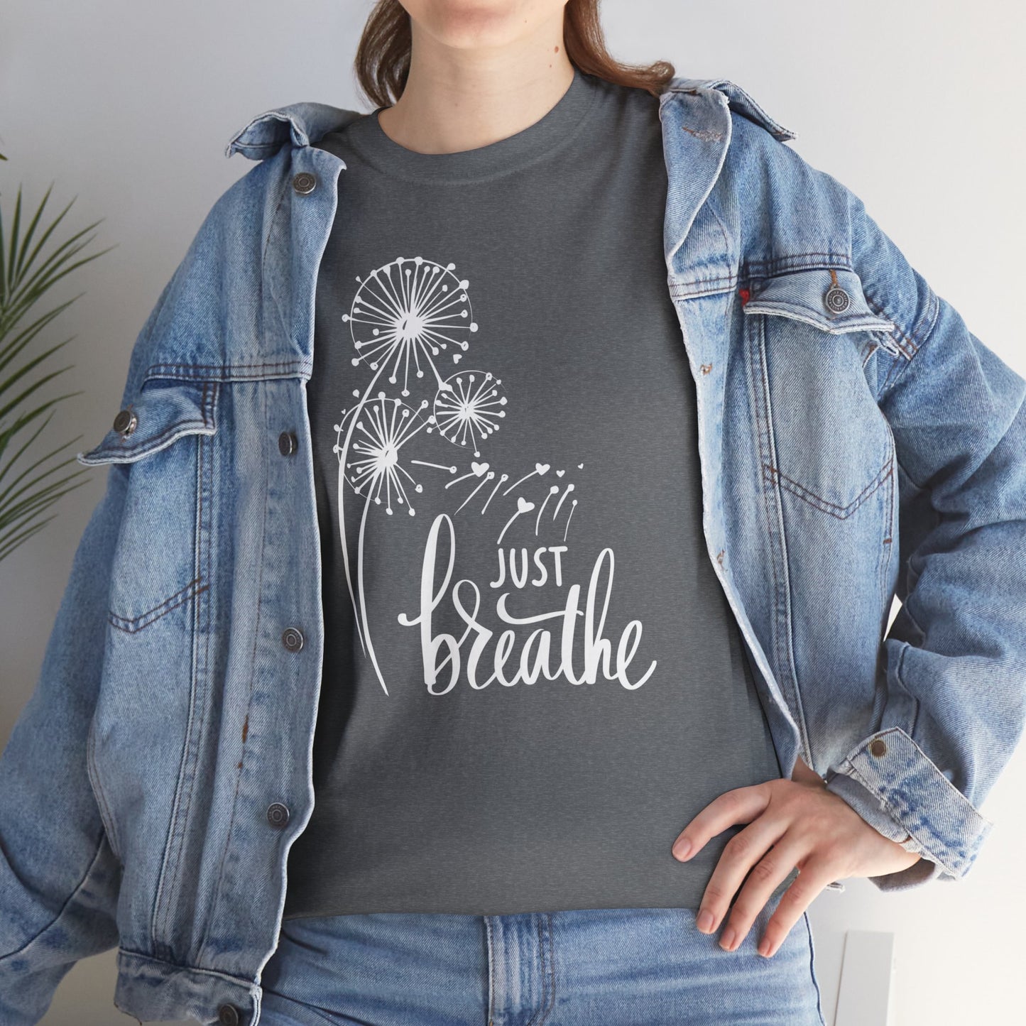Just Breath - Unisex Heavy Cotton Tee