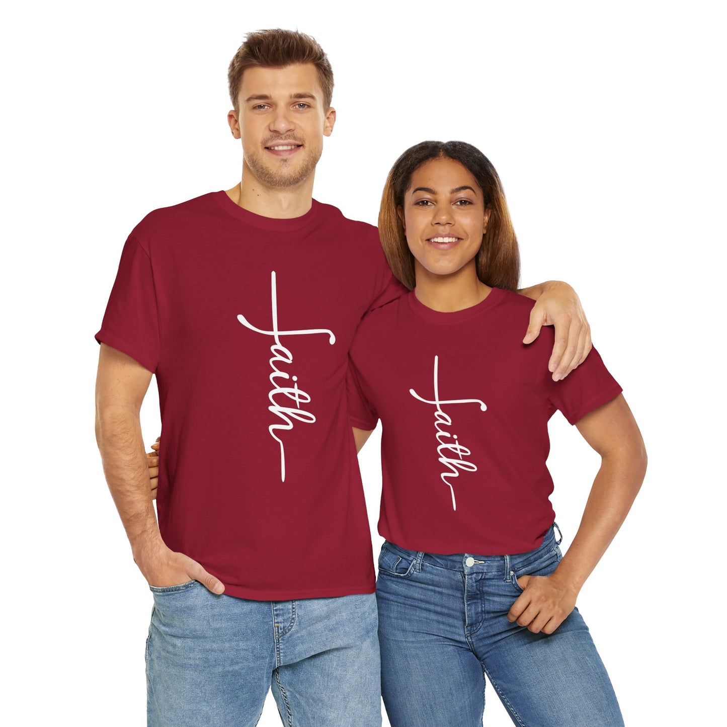 Faith - Unisex Heavy Cotton Tee