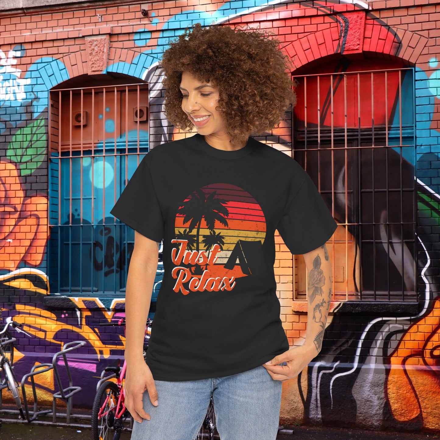Just Relax - Unisex Heavy Cotton Tee