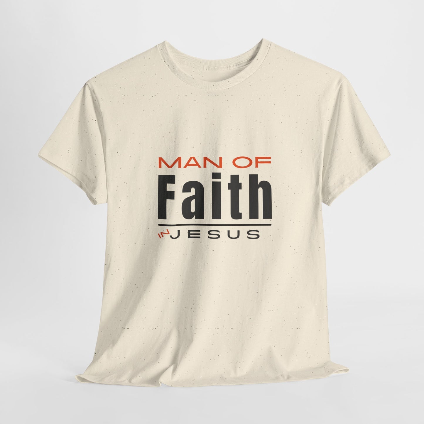 Christian Tee - Man of Faith