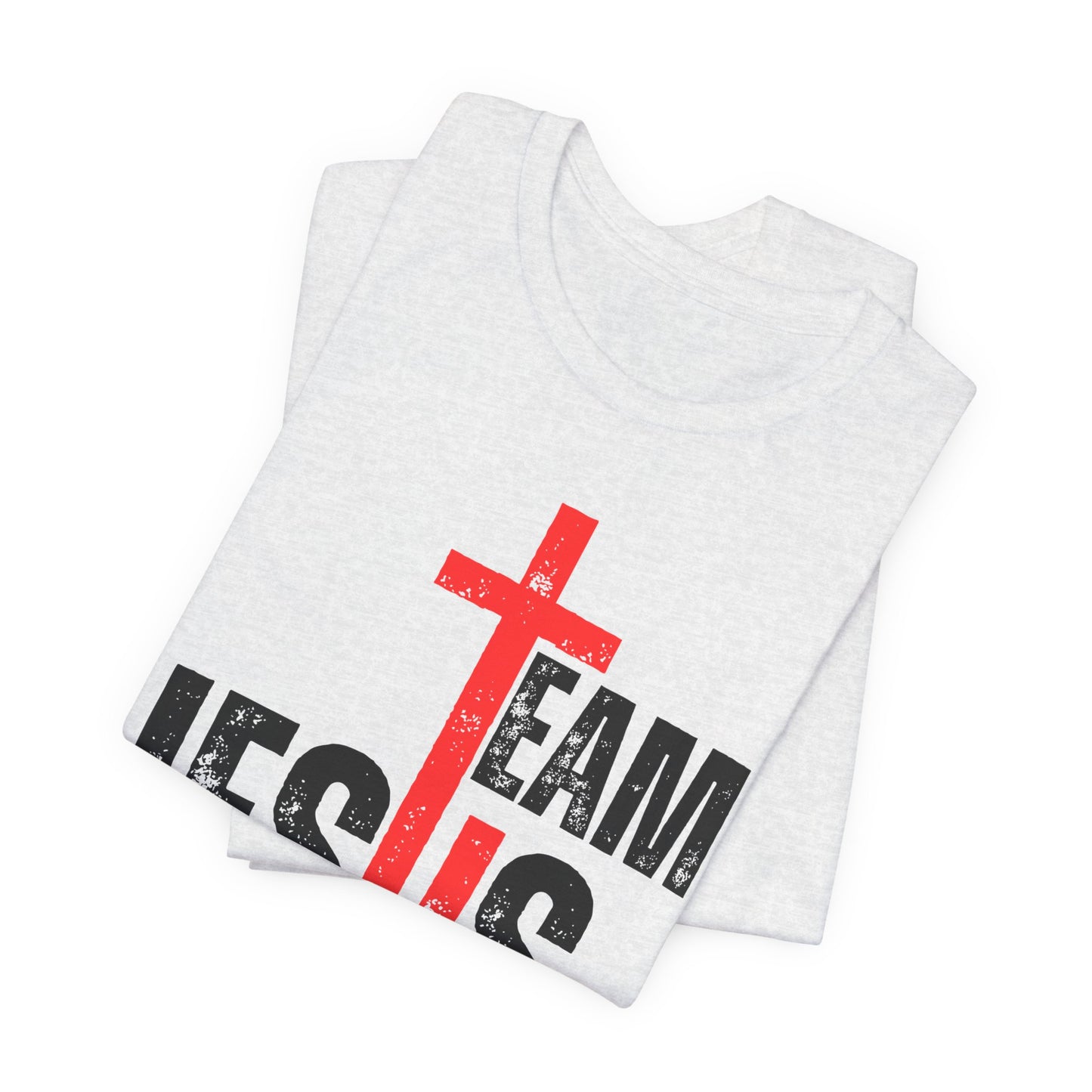 Team Jesus Front - Unisex Jersey Short Sleeve Tee