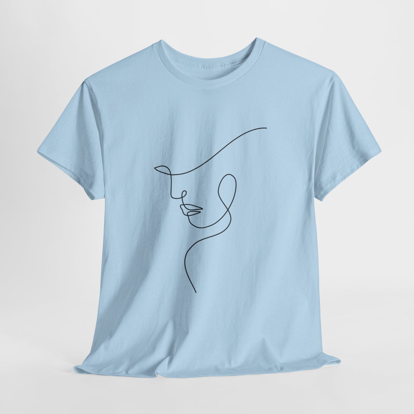 Woman Face - Unisex Heavy Cotton Tee
