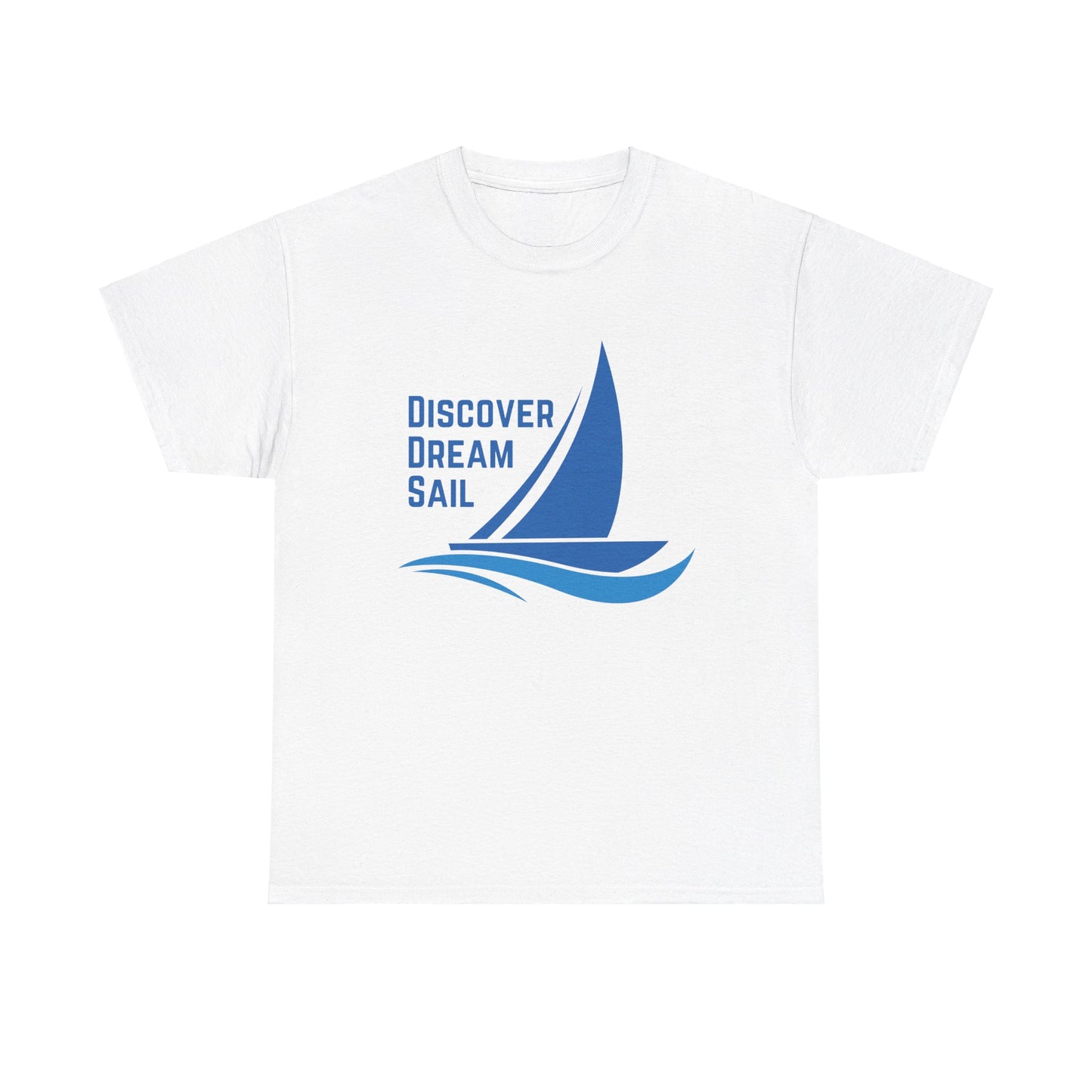 Discover Dream Sail - Unisex Heavy Cotton Tee