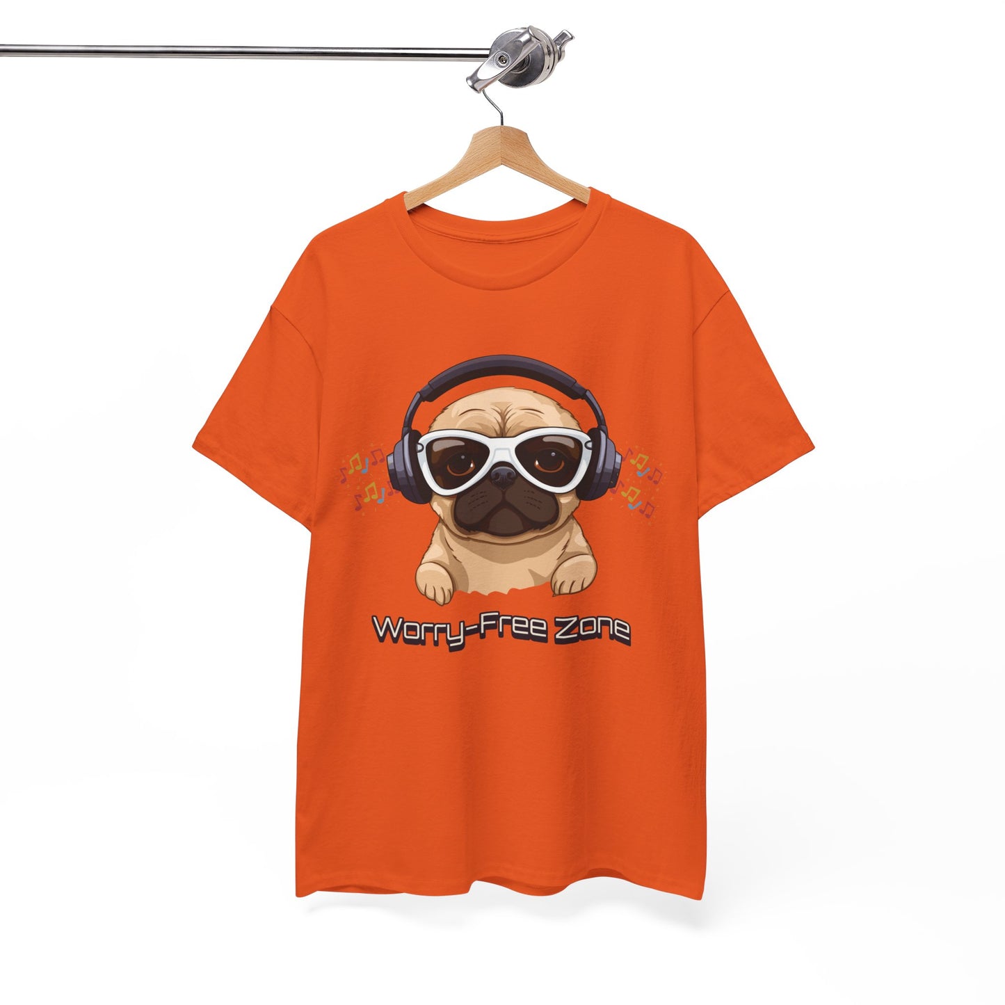 Worry-Free Zone - Unisex Heavy Cotton Tee