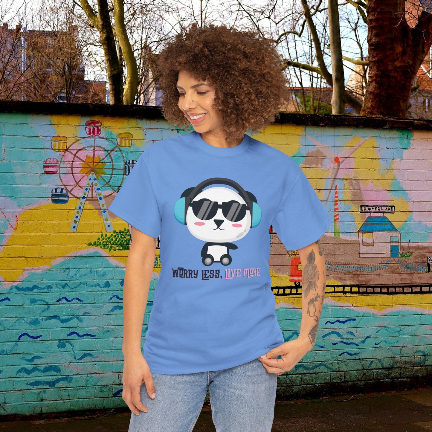 Worry Less - Unisex Heavy Cotton Tee