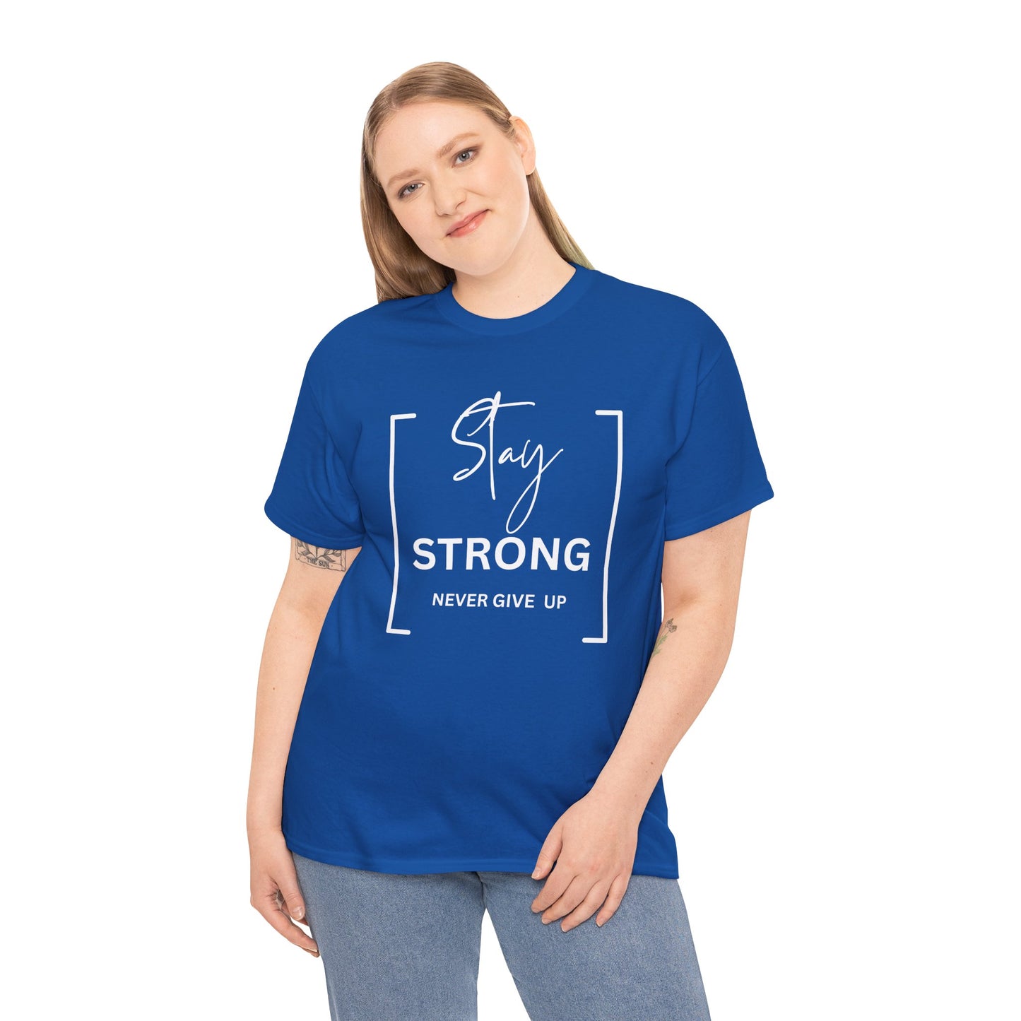 Stay Strong - Unisex Heavy Cotton Tee