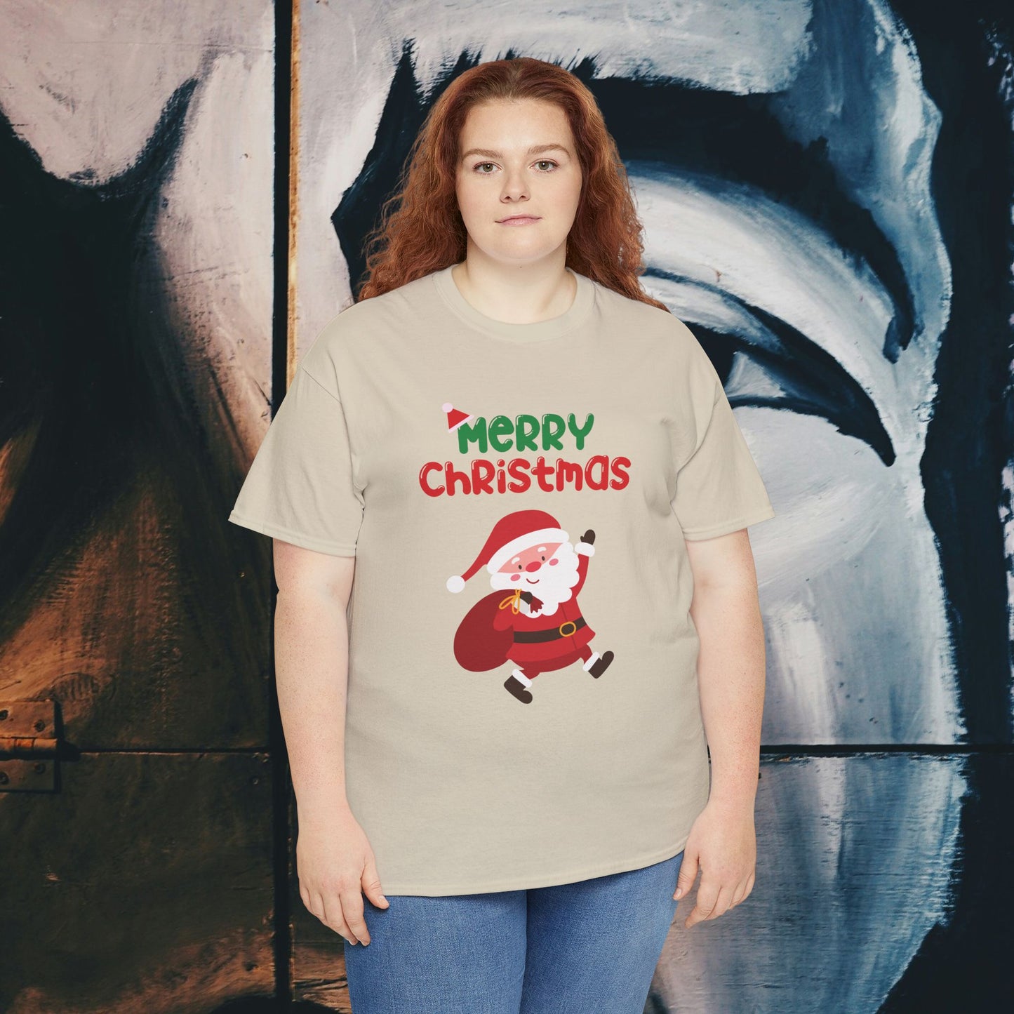 Christmas Santa Unisex Tee - Festive Holiday Apparel