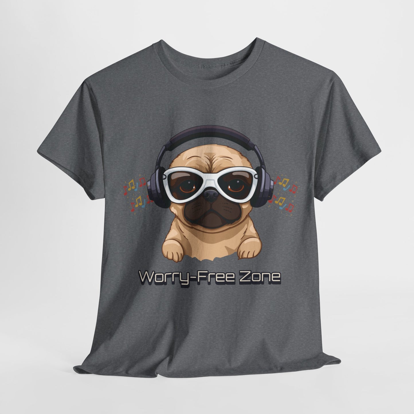 Worry-Free Zone - Unisex Heavy Cotton Tee
