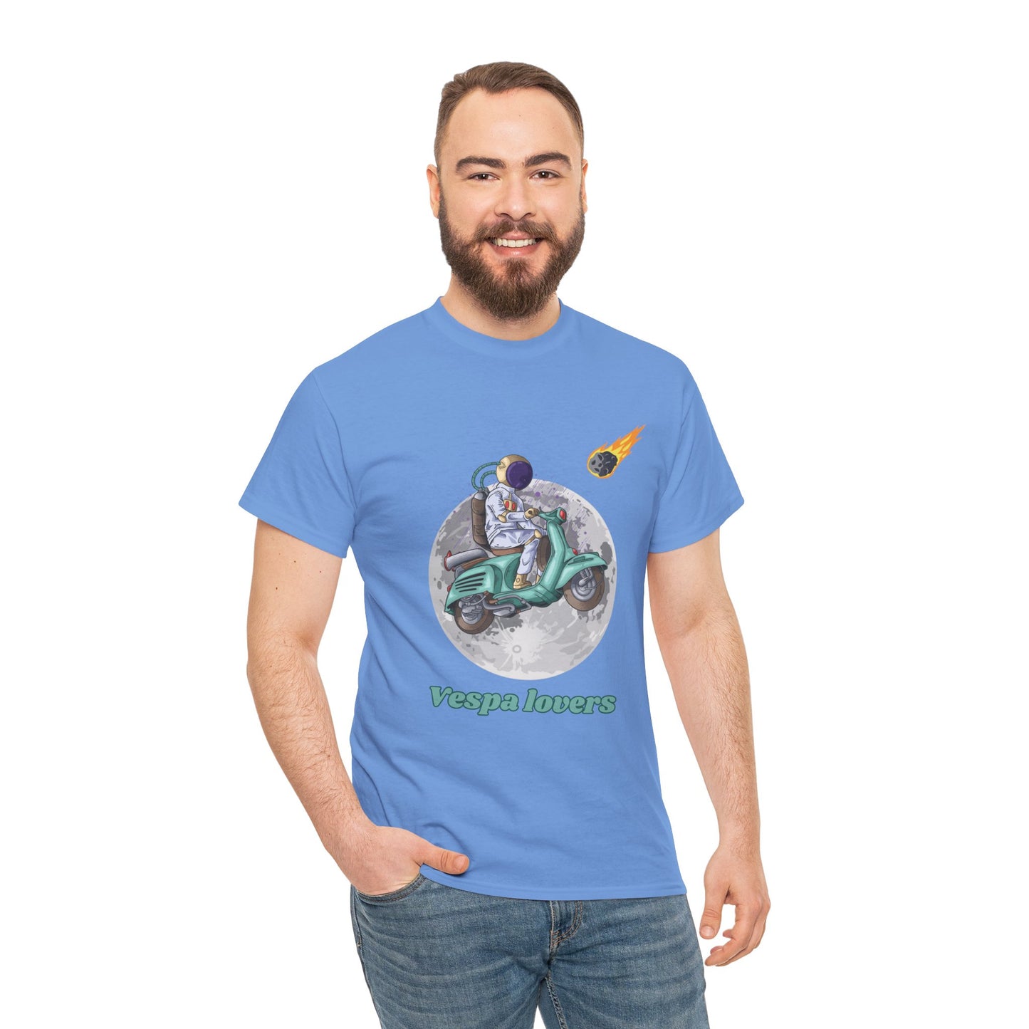Vespa Lovers - Spanish - Unisex Heavy Cotton Tee