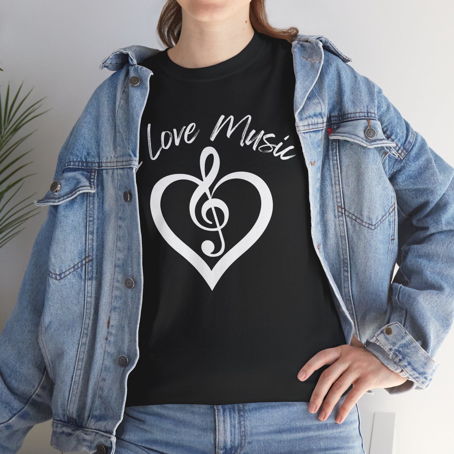 Love Music - Unisex Heavy Cotton Tee
