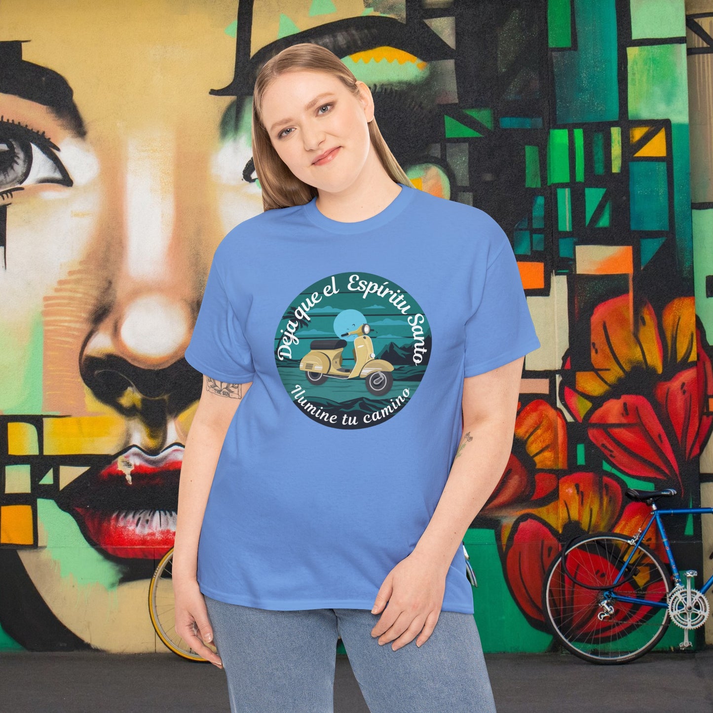 Deja que el Espíritu - Unisex Heavy Cotton Tee