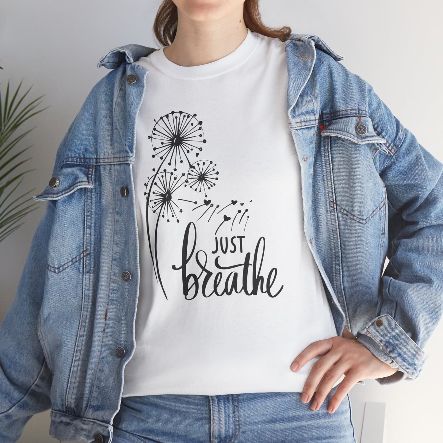 Just Breath - Unisex Heavy Cotton Tee