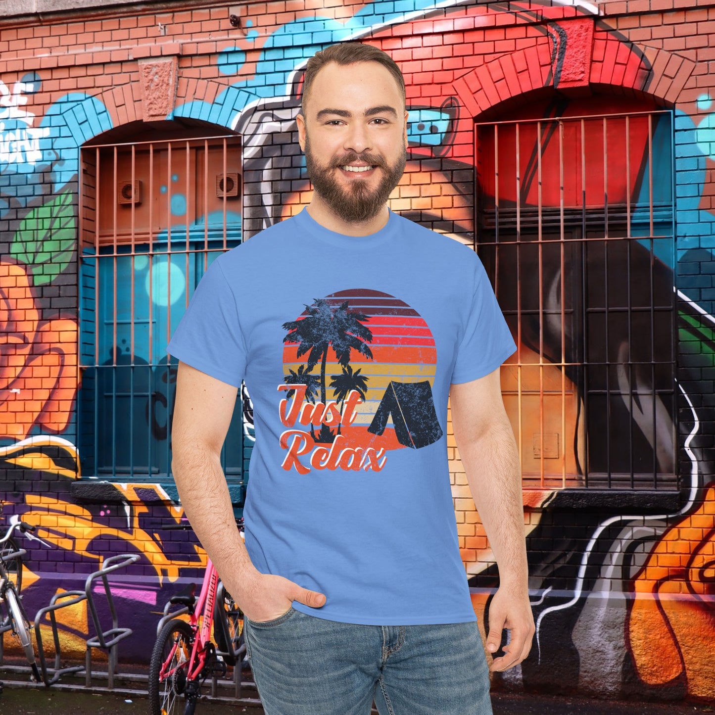 Just Relax - Unisex Heavy Cotton Tee