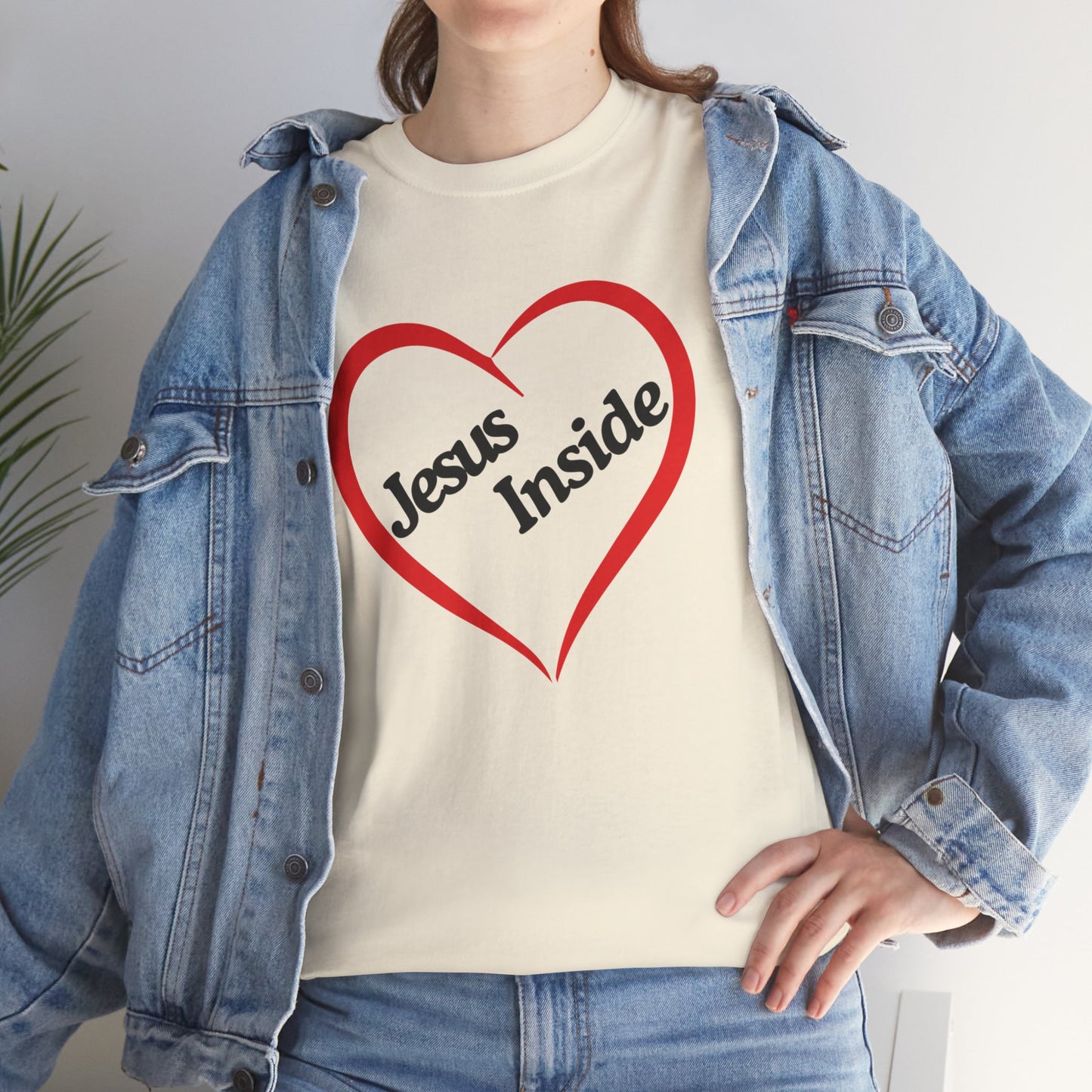 Jesus Inside - Unisex Heavy Cotton Tee