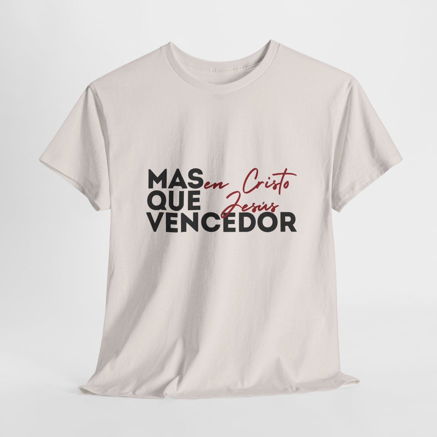 Christian Tee - Mas que vencedor en Cristo Jesus