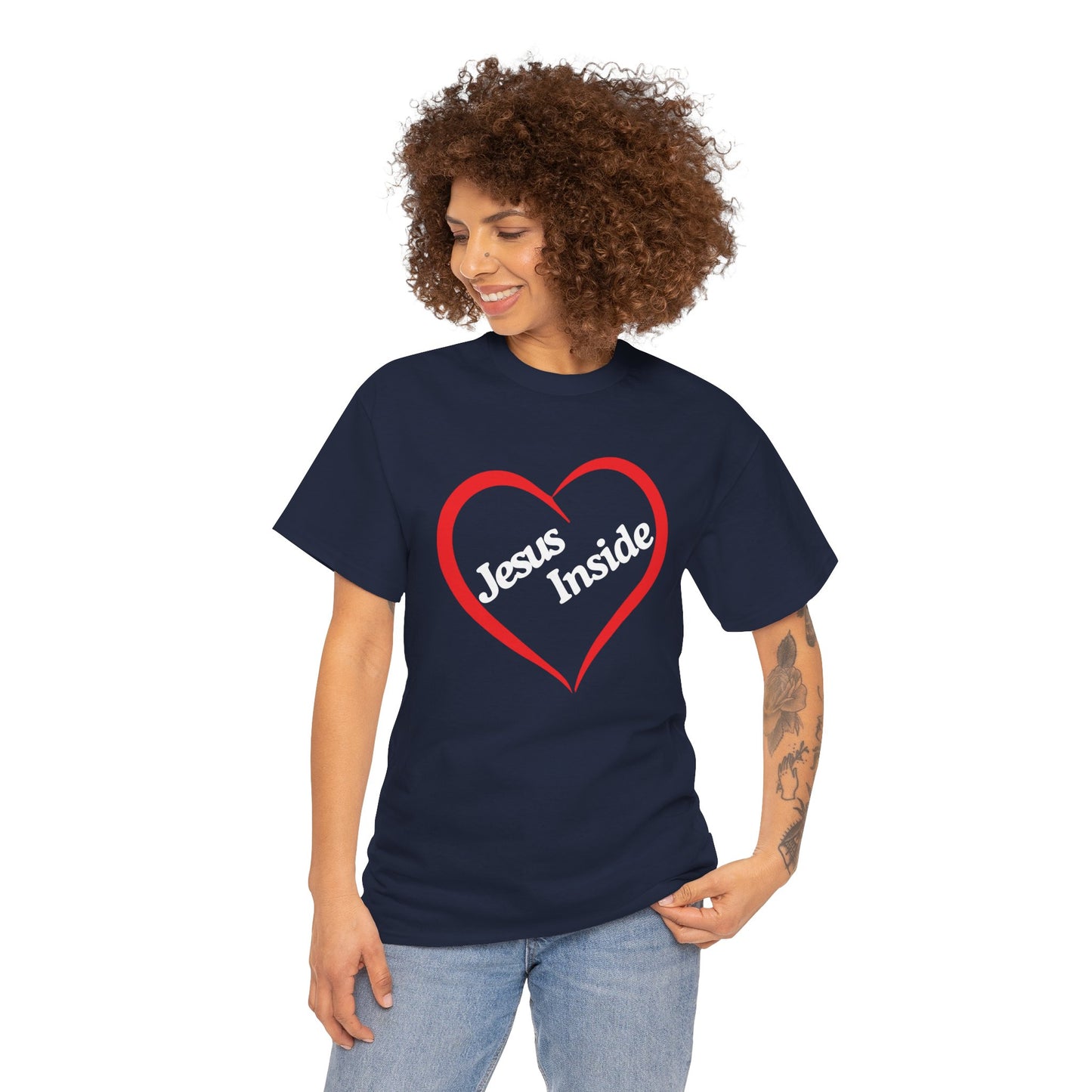 Jesus Inside - Unisex Heavy Cotton Tee