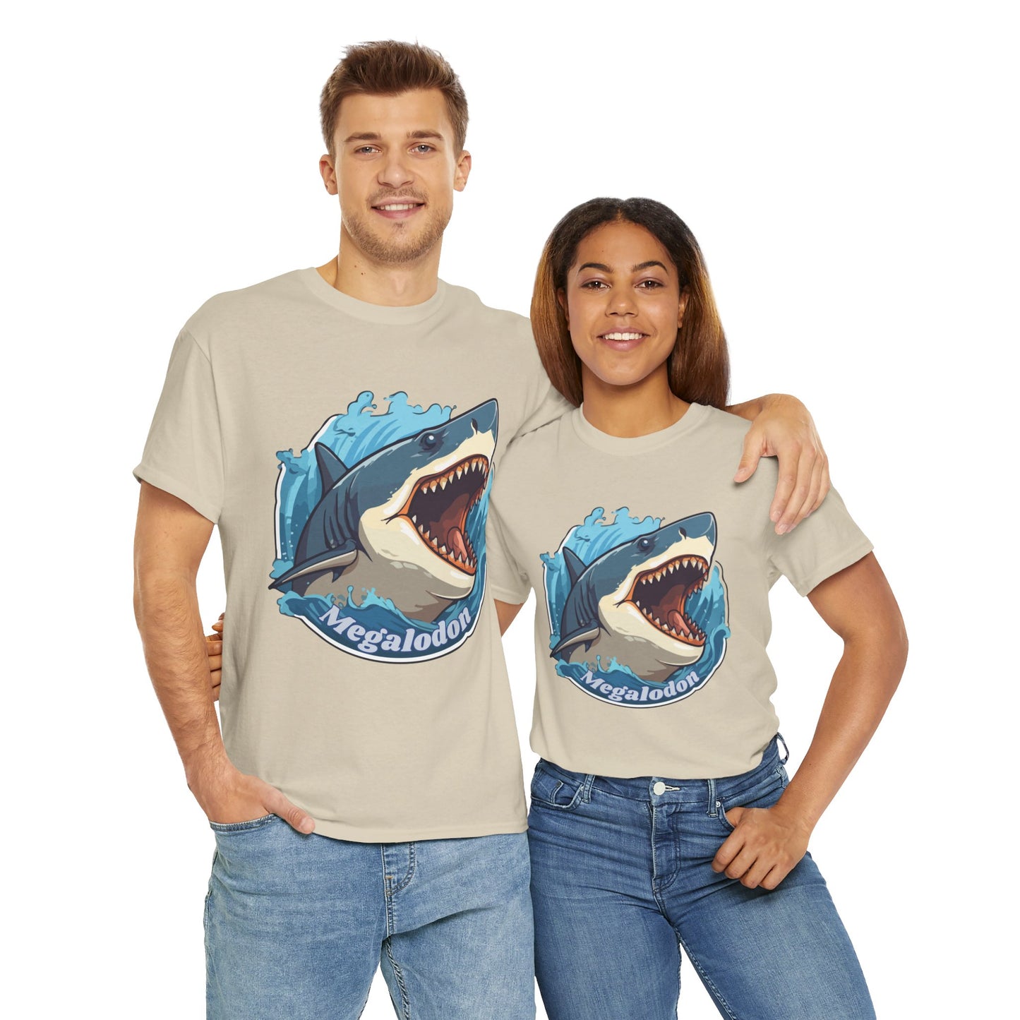 Megalodon - Unisex Heavy Cotton Tee
