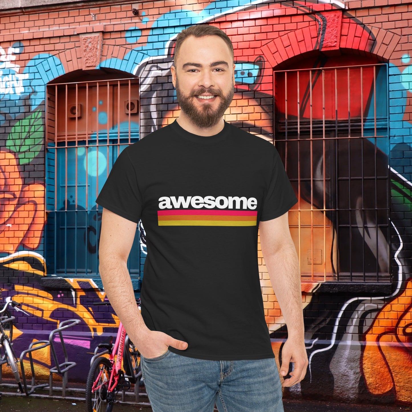 Awesome - Unisex Heavy Cotton Tee