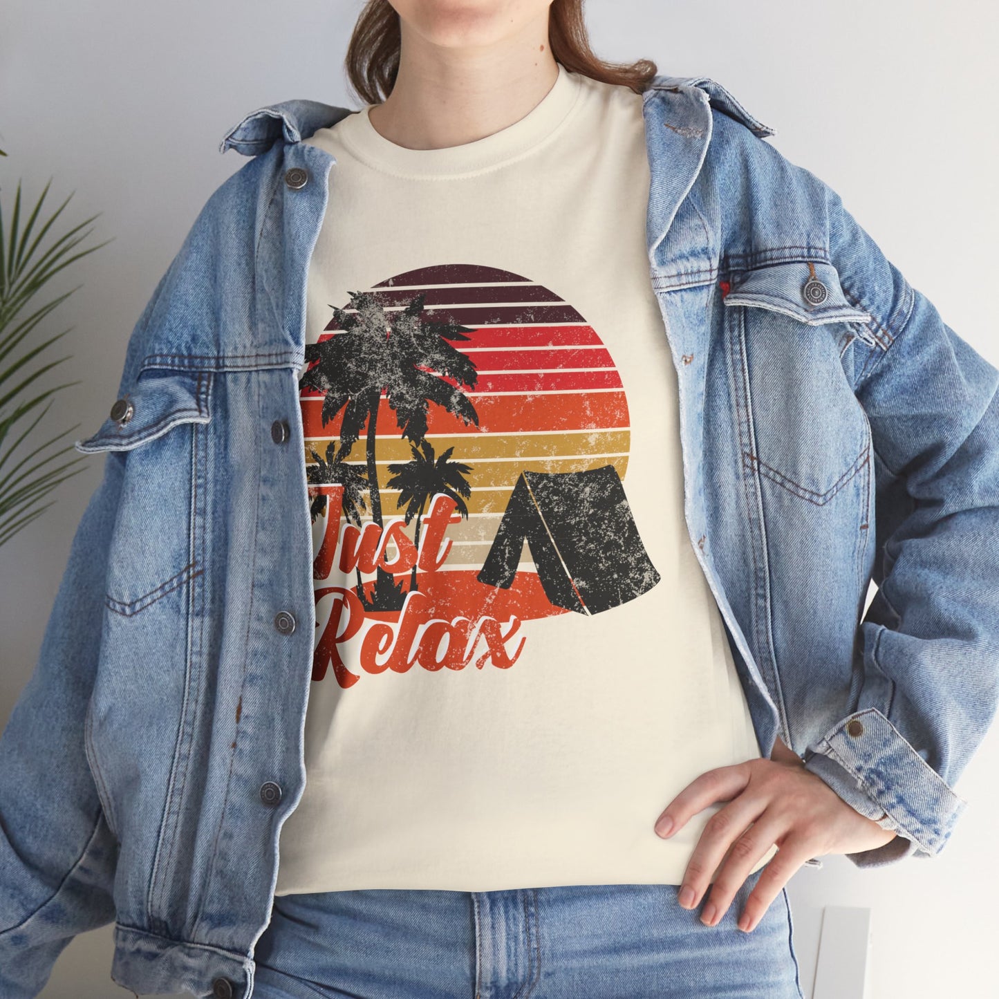 Just Relax - Unisex Heavy Cotton Tee