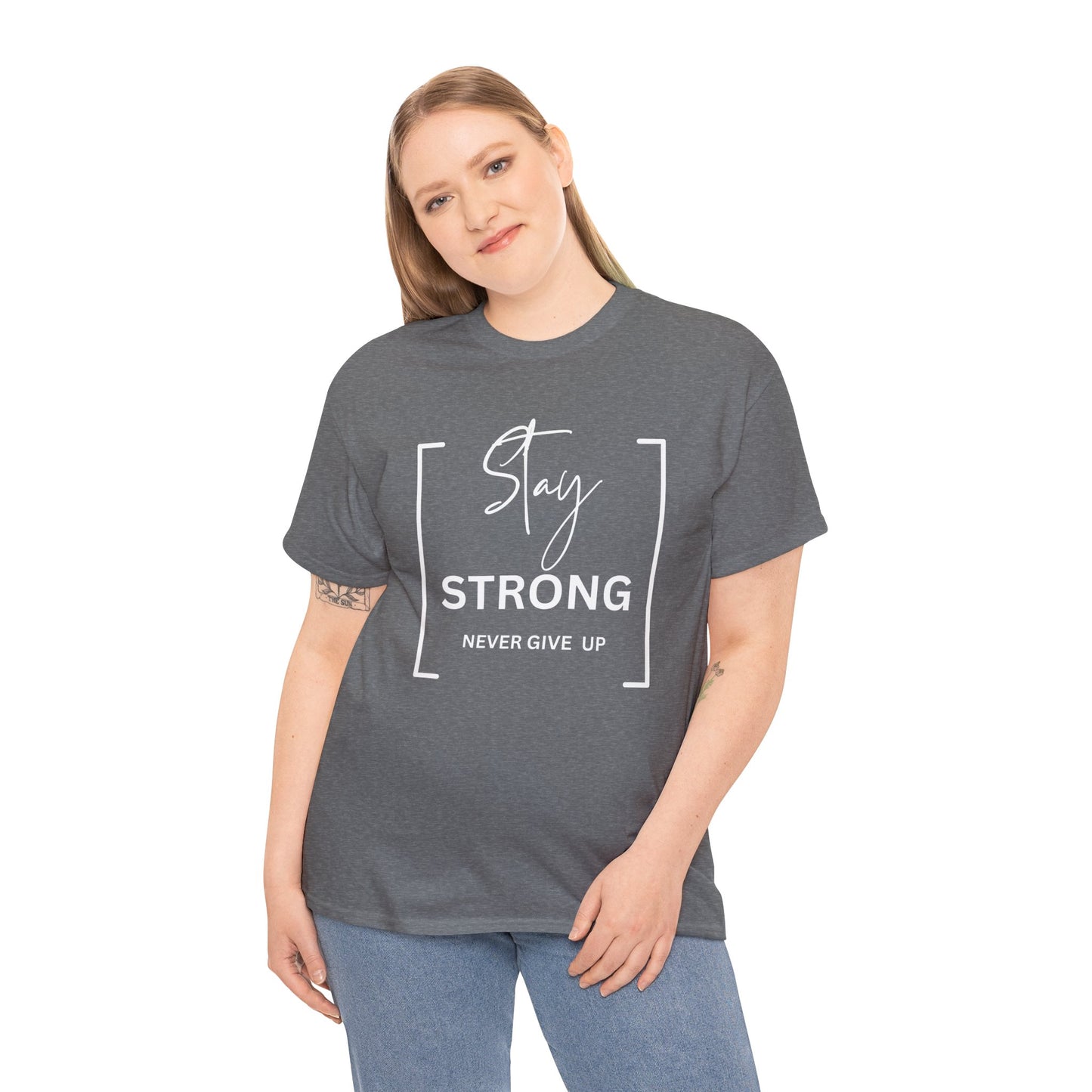 Stay Strong - Unisex Heavy Cotton Tee