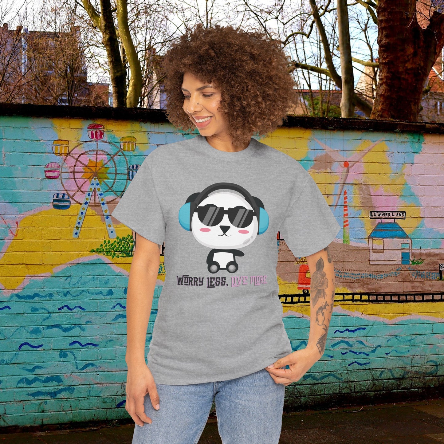 Worry Less - Unisex Heavy Cotton Tee
