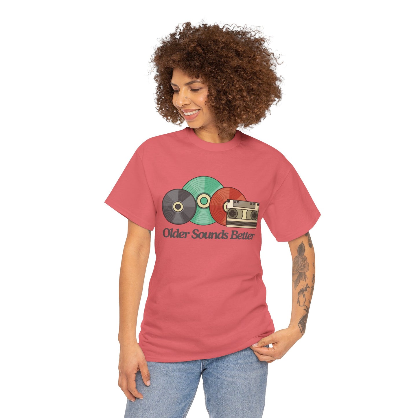 Older sounds better - Unisex Heavy Cotton Tee