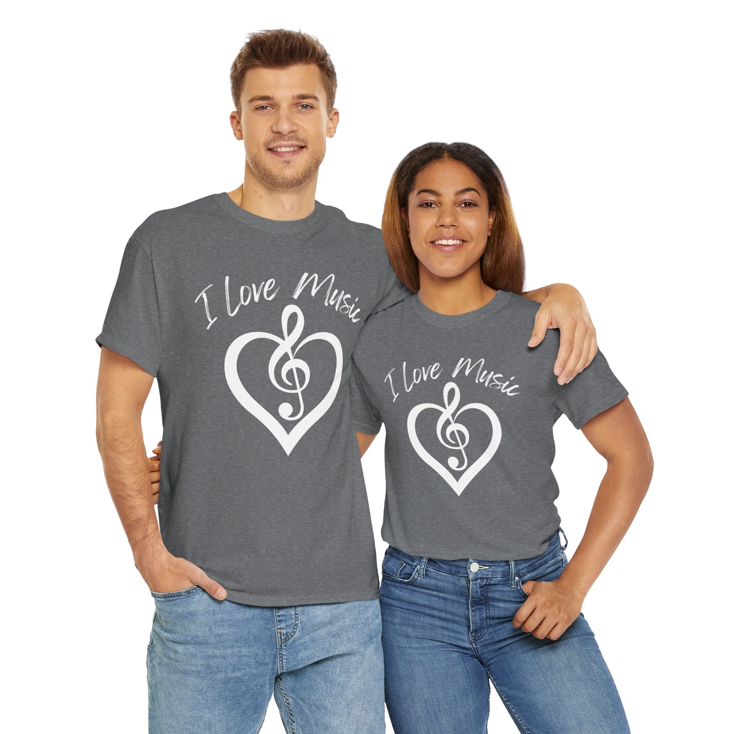 Love Music - Unisex Heavy Cotton Tee