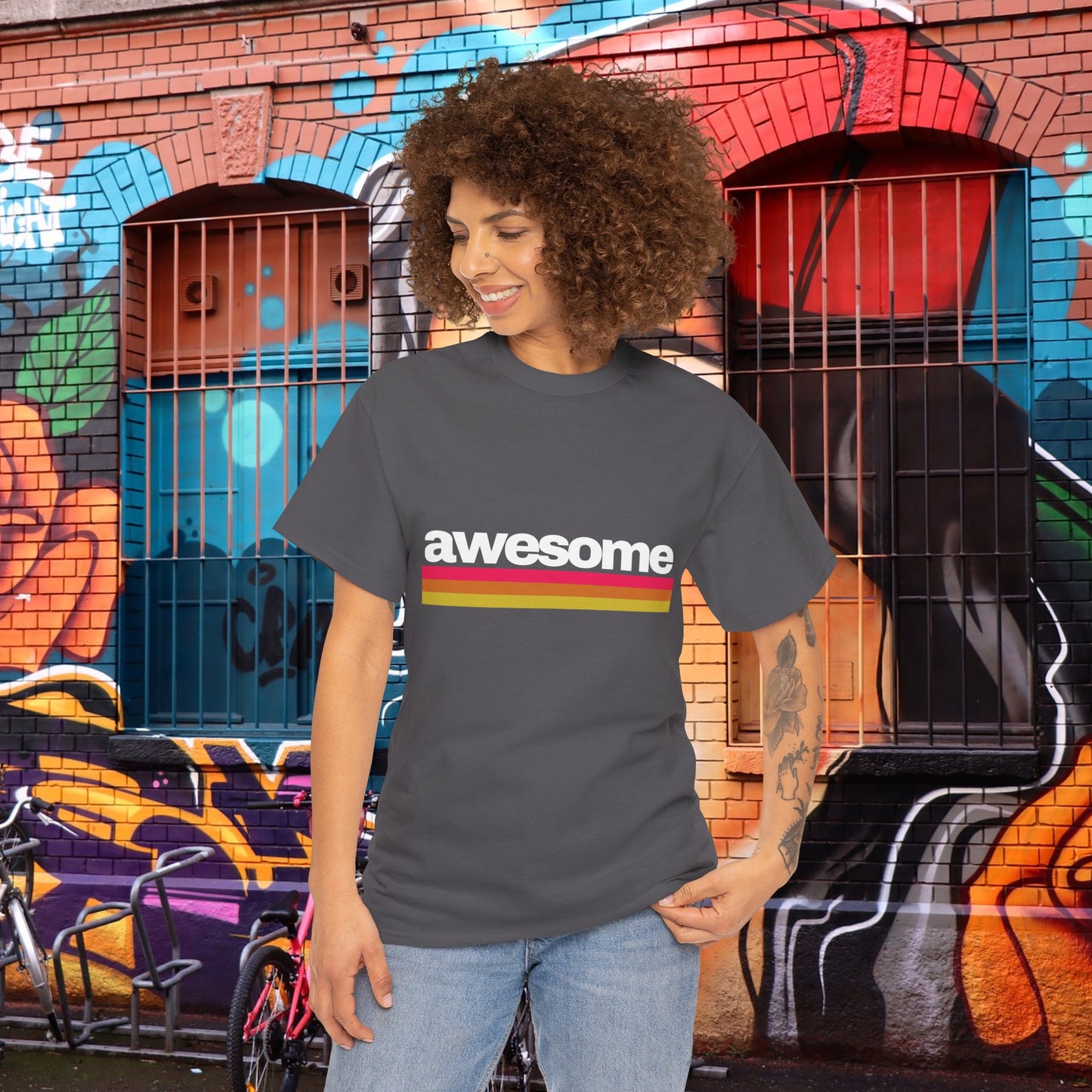 Awesome - Unisex Heavy Cotton Tee