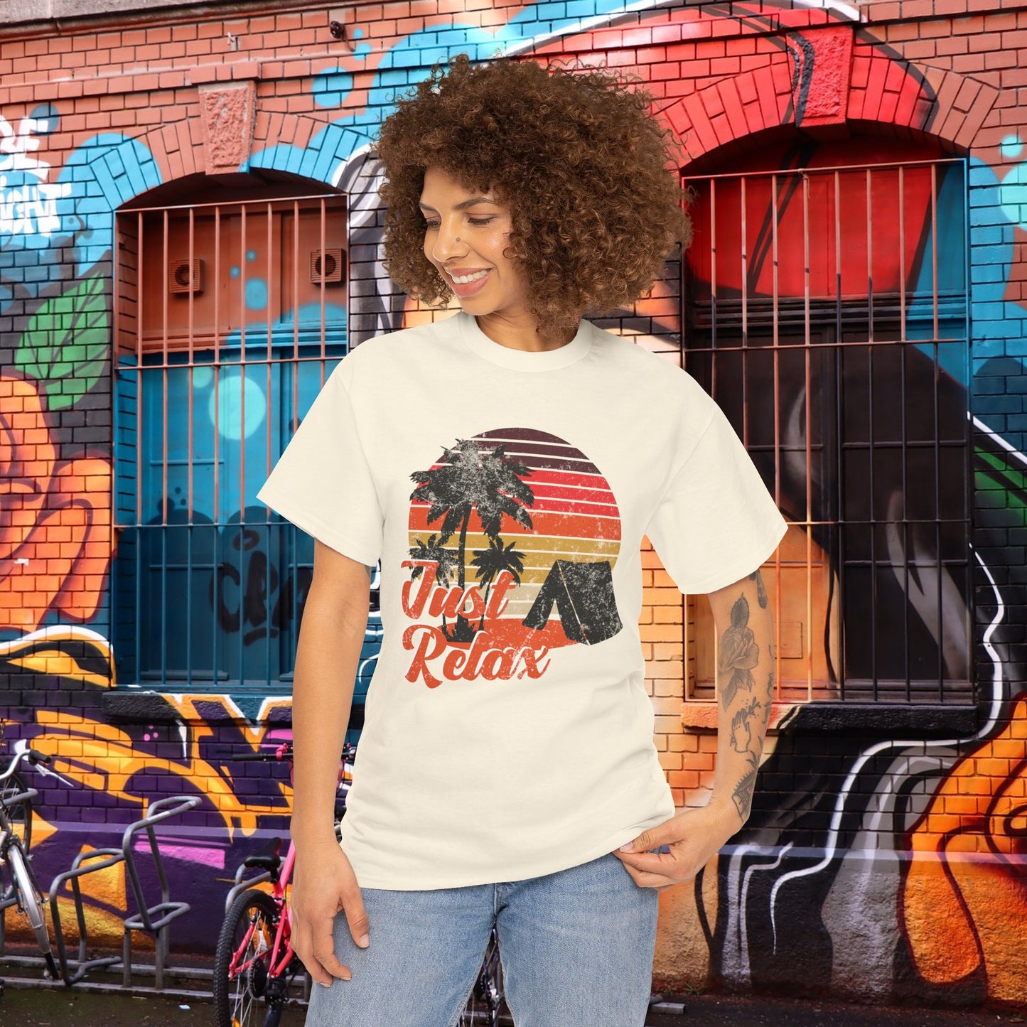 Just Relax - Unisex Heavy Cotton Tee