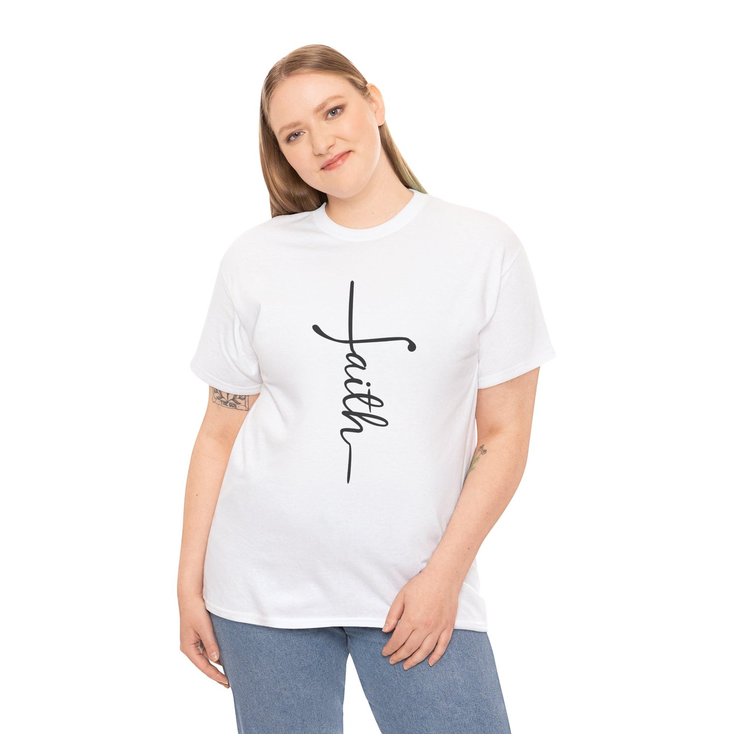 Faith - Unisex Heavy Cotton Tee