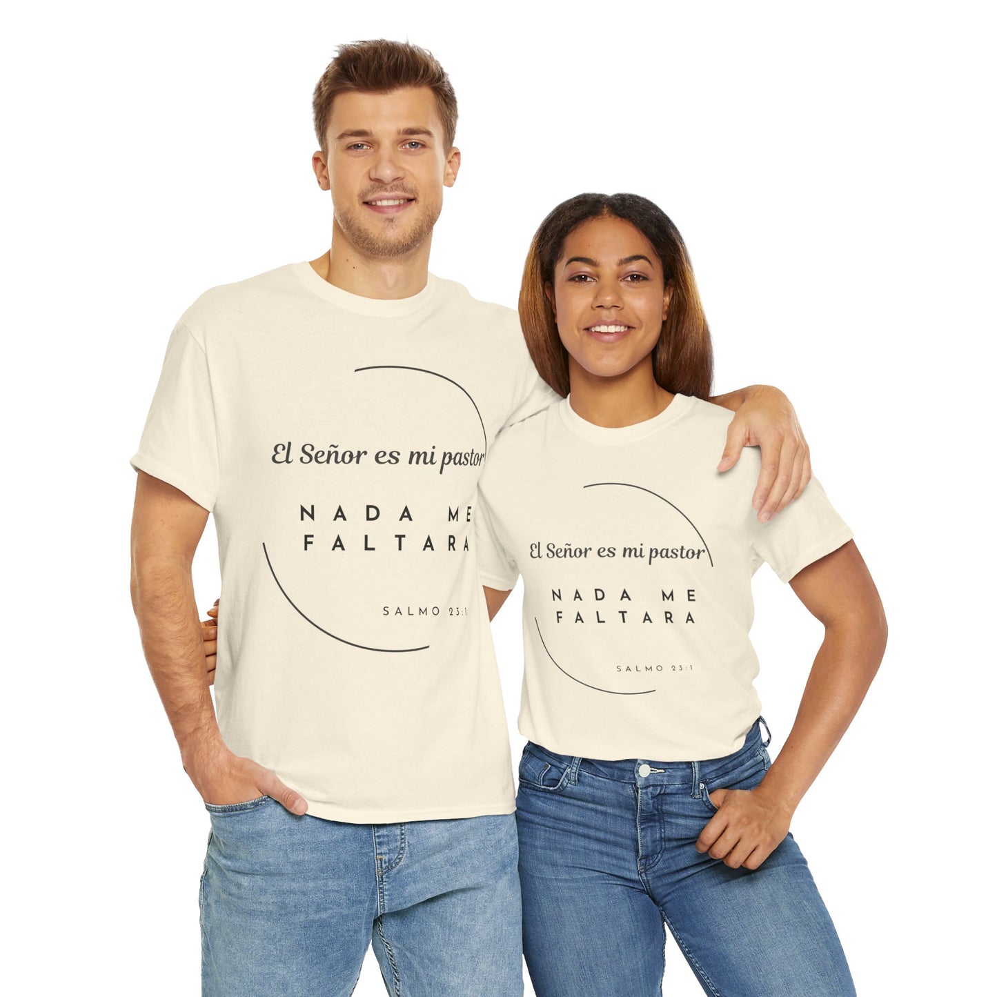 El Señor es mi pastor - Spanish - Unisex Heavy Cotton Tee