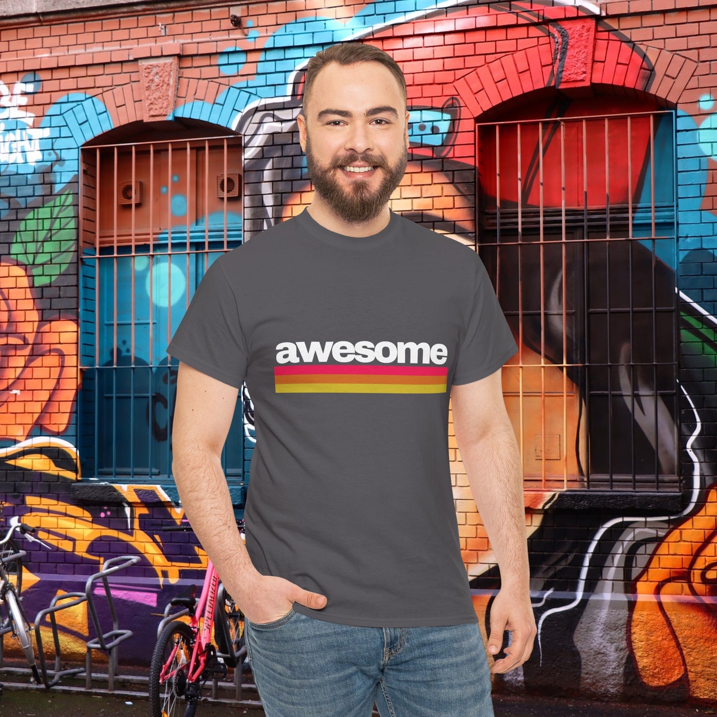 Awesome - Unisex Heavy Cotton Tee