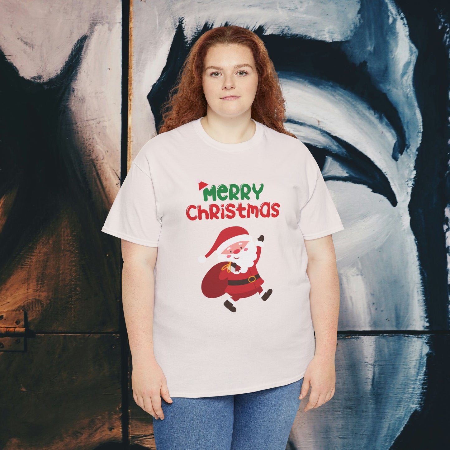 Christmas Santa Unisex Tee - Festive Holiday Apparel