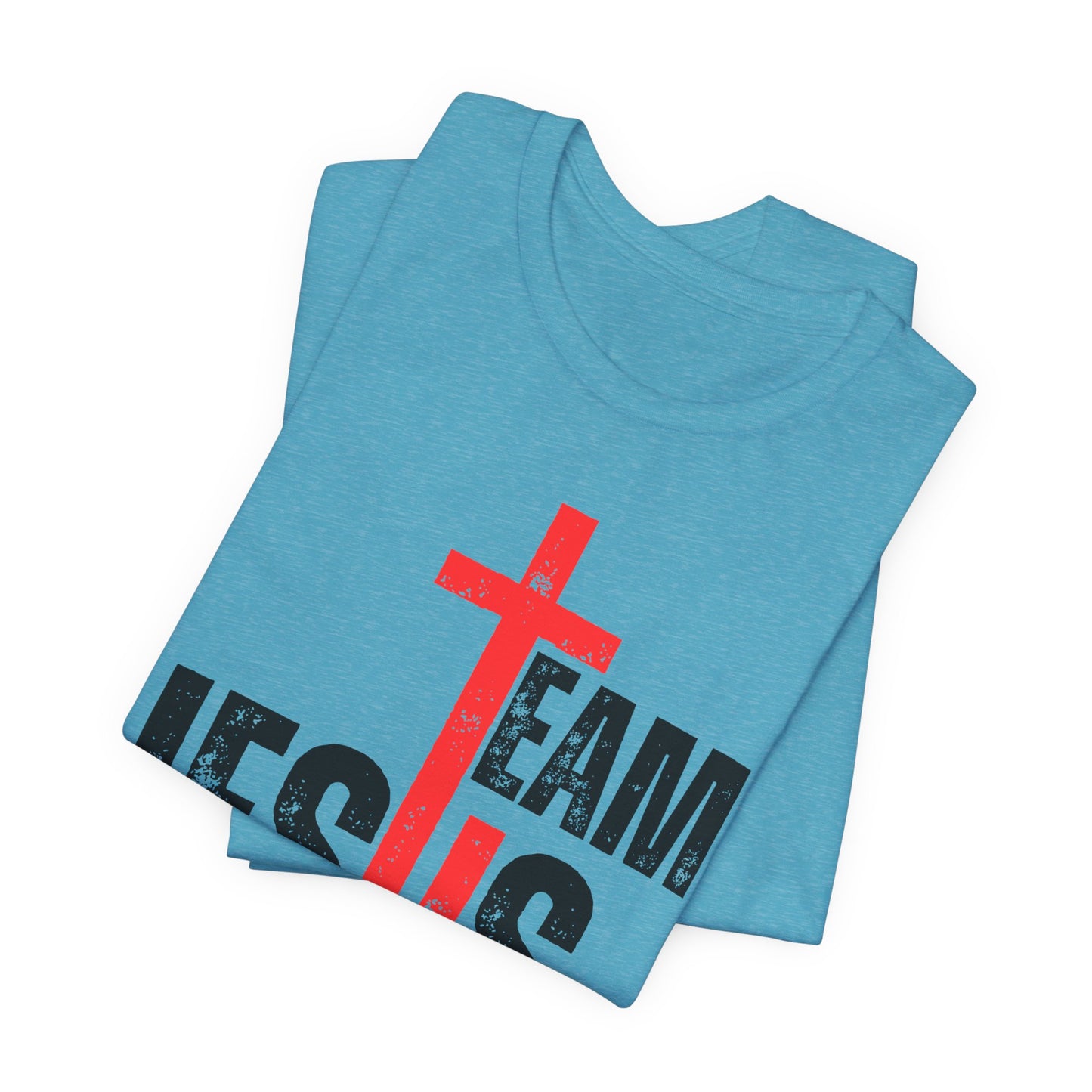 Team Jesus Front - Unisex Jersey Short Sleeve Tee