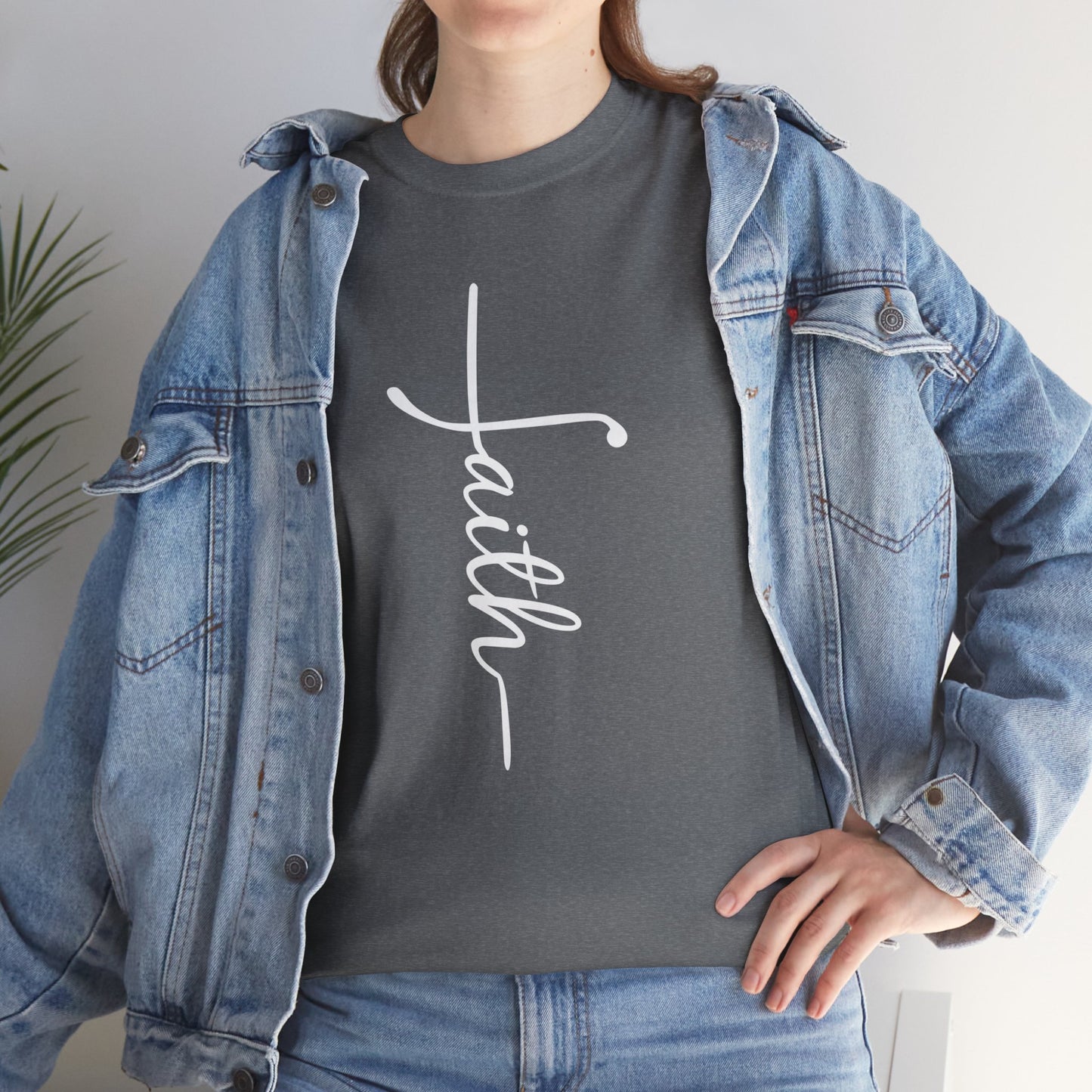 Faith - Unisex Heavy Cotton Tee