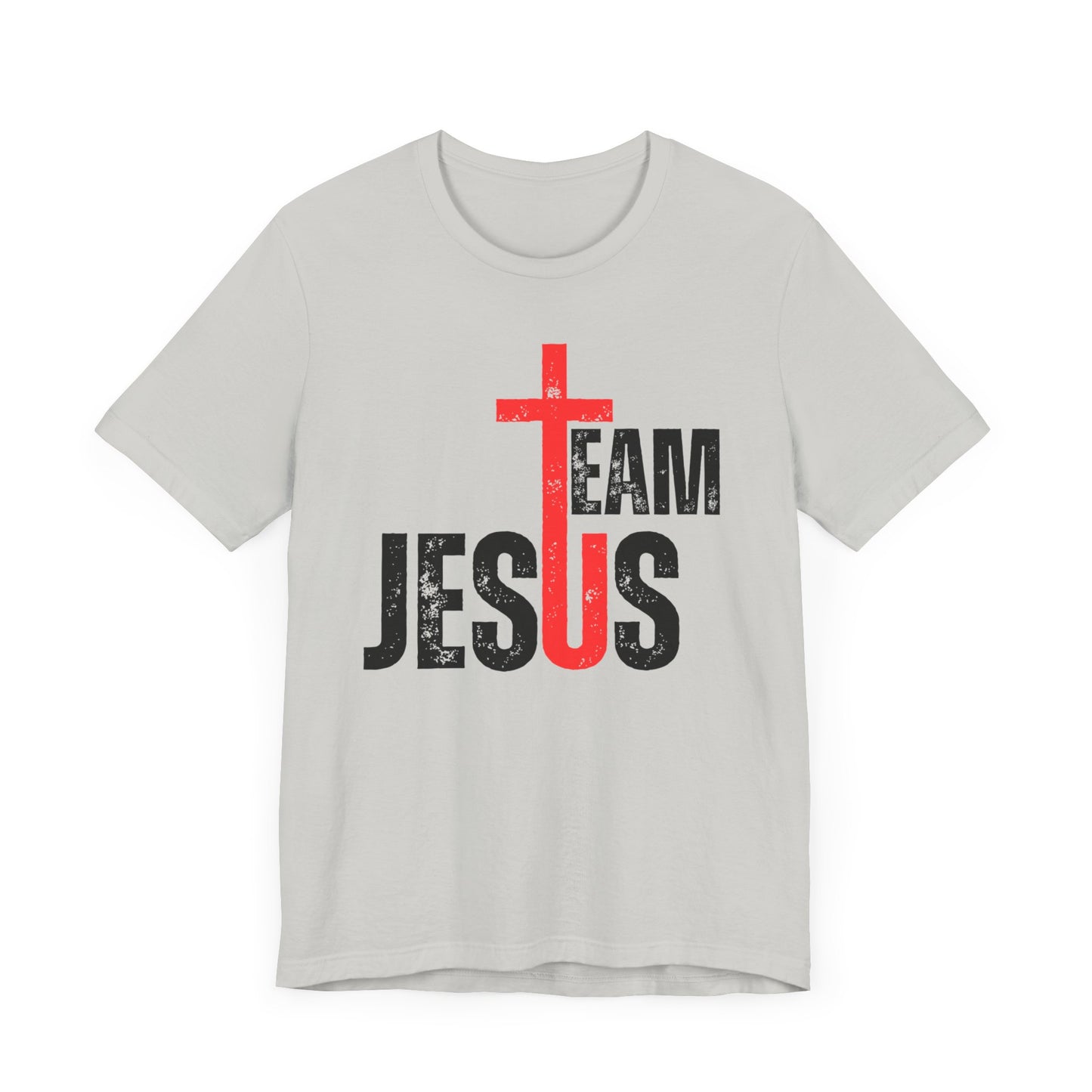 Team Jesus Front - Unisex Jersey Short Sleeve Tee