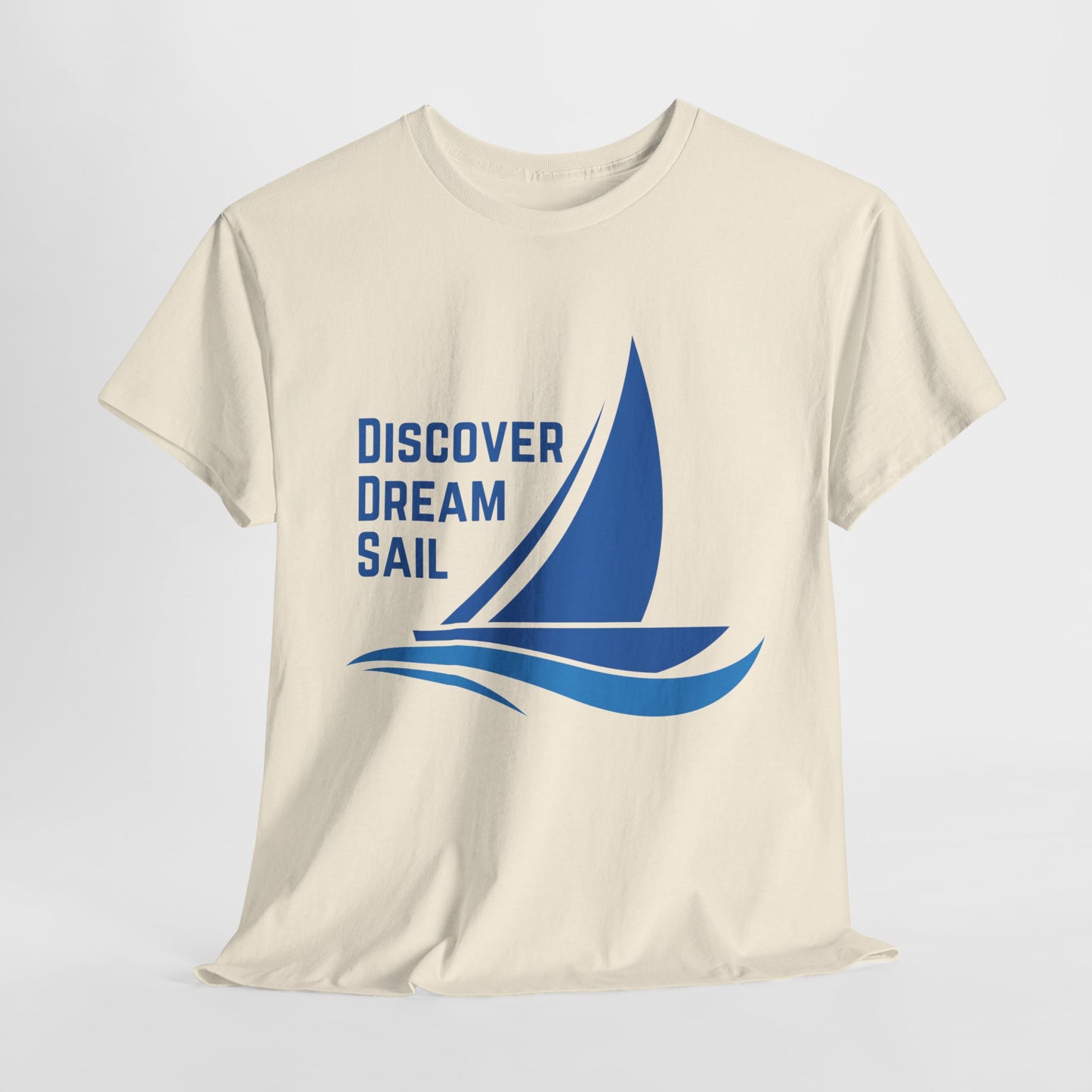 Discover Dream Sail - Unisex Heavy Cotton Tee
