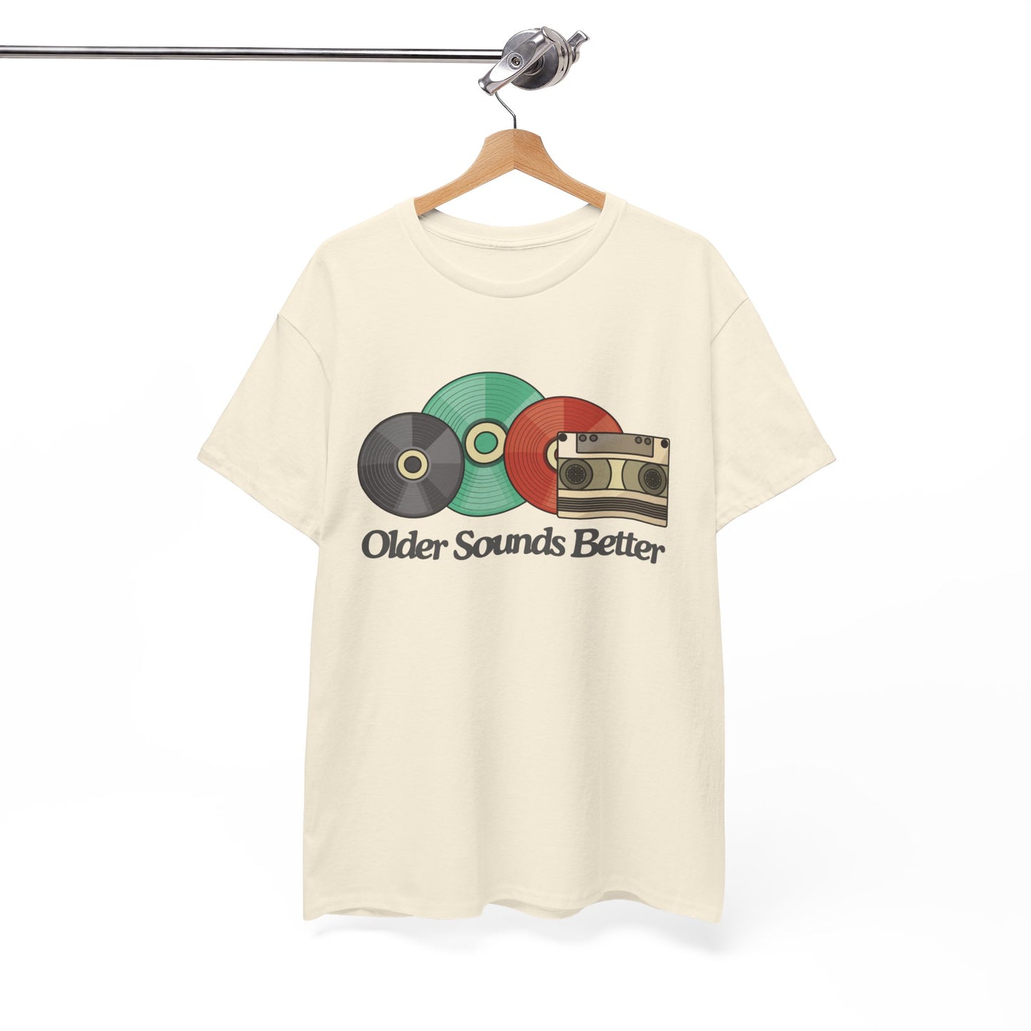 Older sounds better - Unisex Heavy Cotton Tee