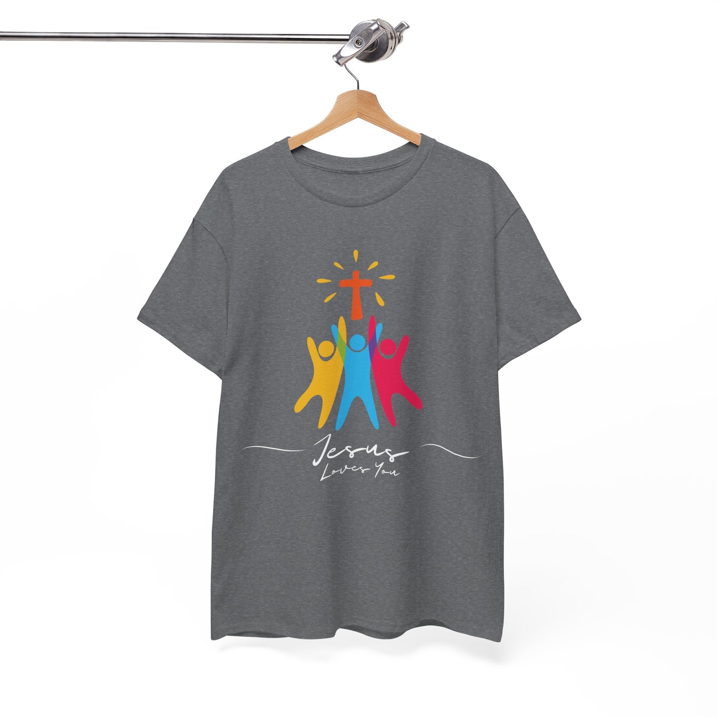 Jesus Loves You - Unisex Heavy Cotton Tee
