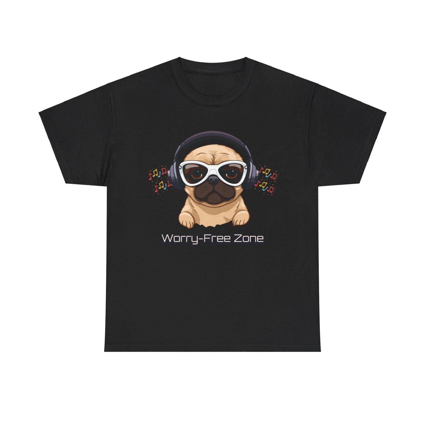 Worry-Free Zone - Unisex Heavy Cotton Tee