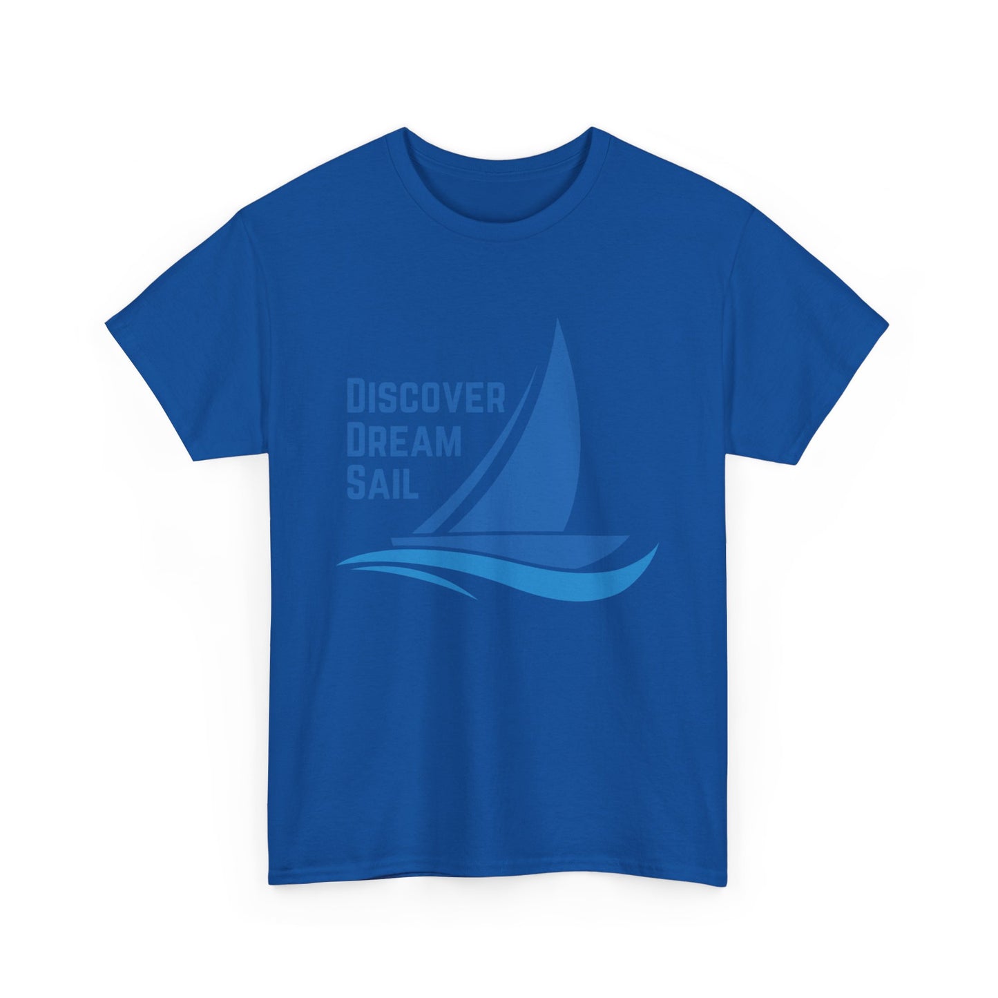 Discover Dream Sail - Unisex Heavy Cotton Tee