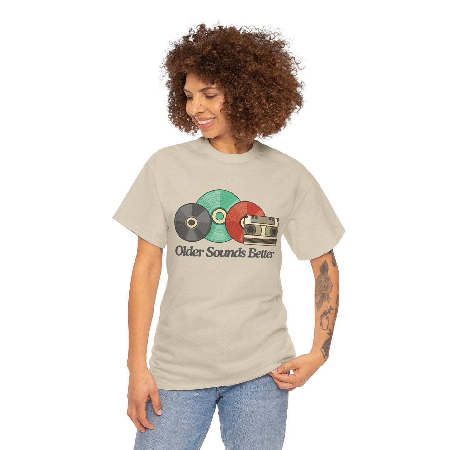 Older sounds better - Unisex Heavy Cotton Tee