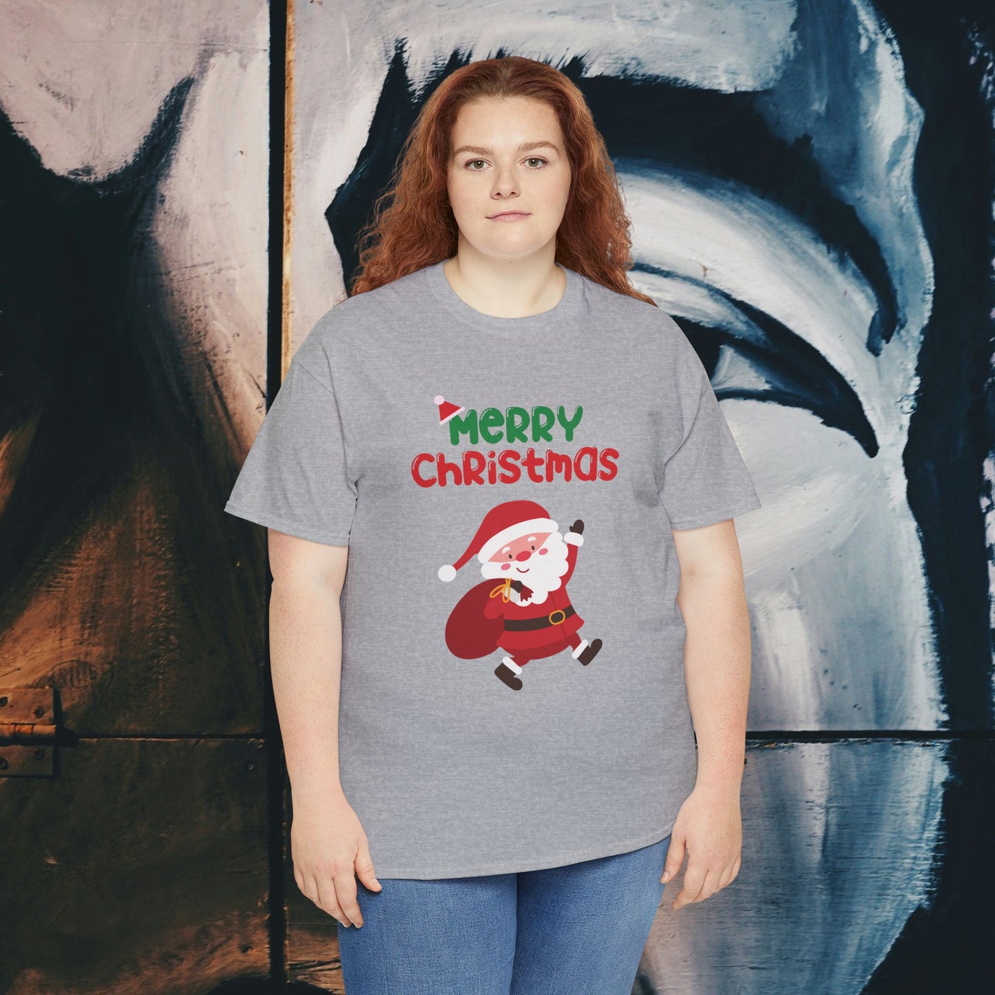 Christmas Santa Unisex Tee - Festive Holiday Apparel