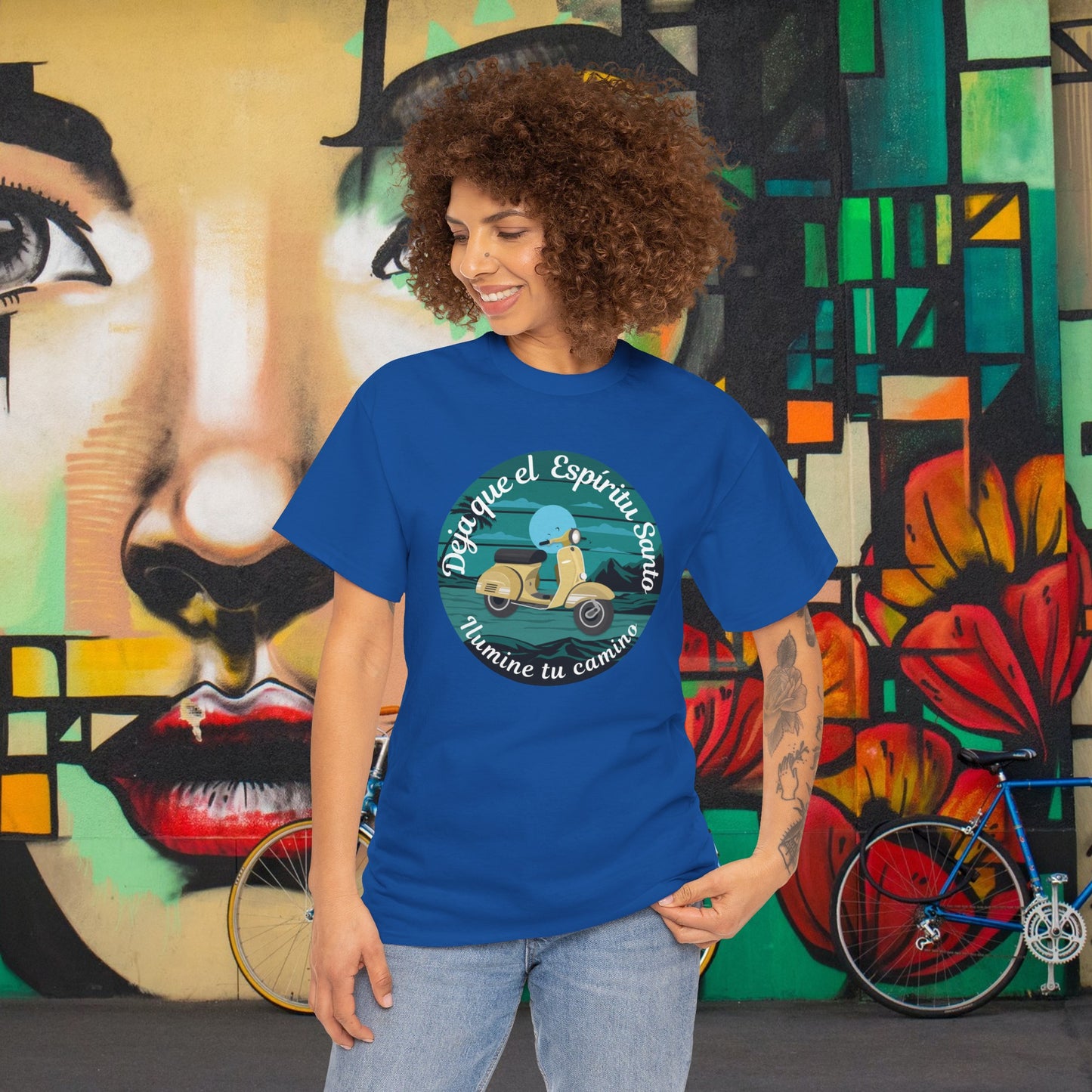 Deja que el Espíritu - Unisex Heavy Cotton Tee