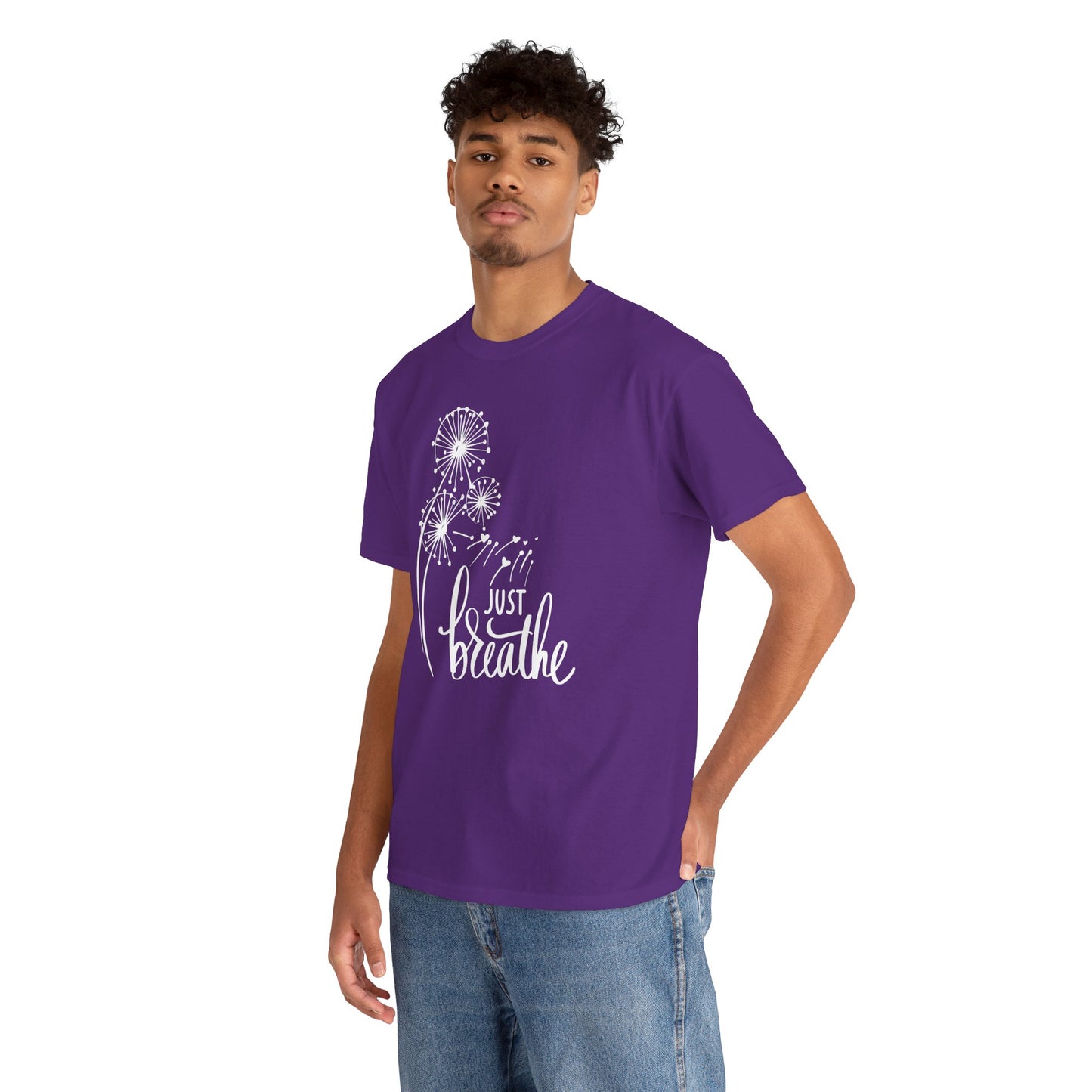 Just Breath - Unisex Heavy Cotton Tee
