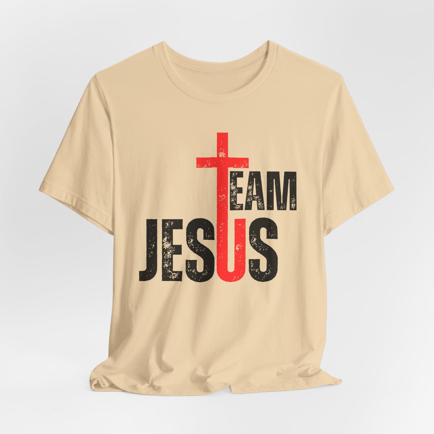 Team Jesus Front - Unisex Jersey Short Sleeve Tee