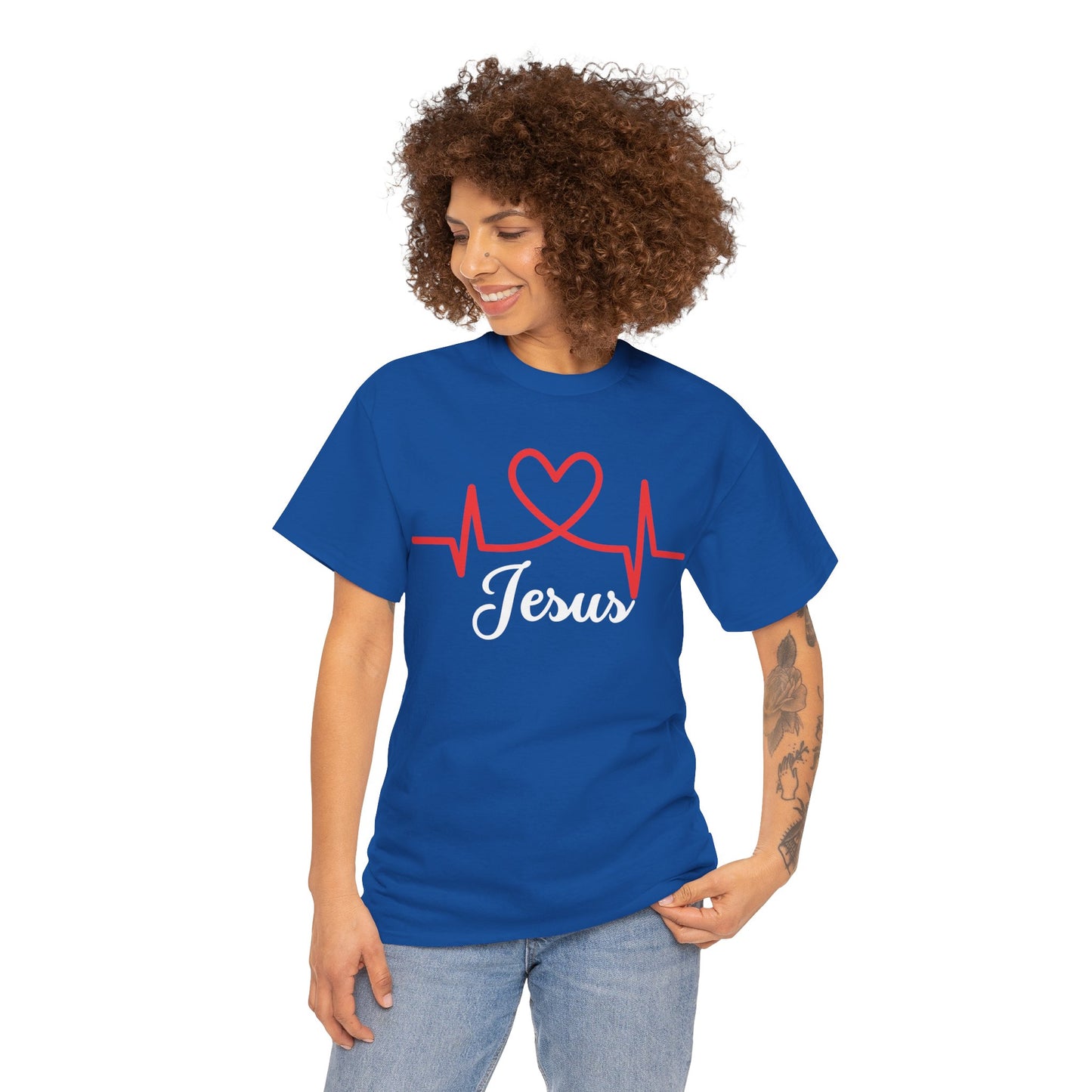 Jesus Hearth - Unisex Heavy Cotton Tee