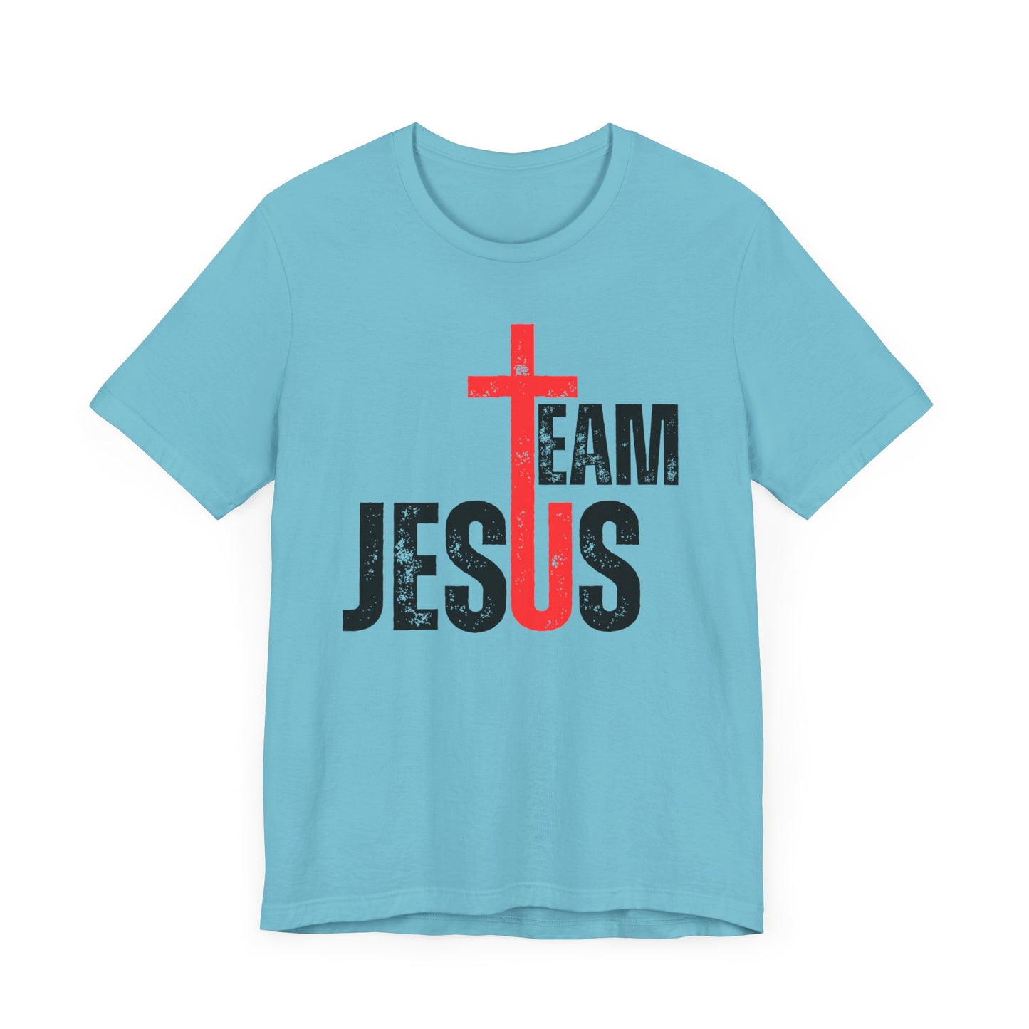 Team Jesus Front - Unisex Jersey Short Sleeve Tee
