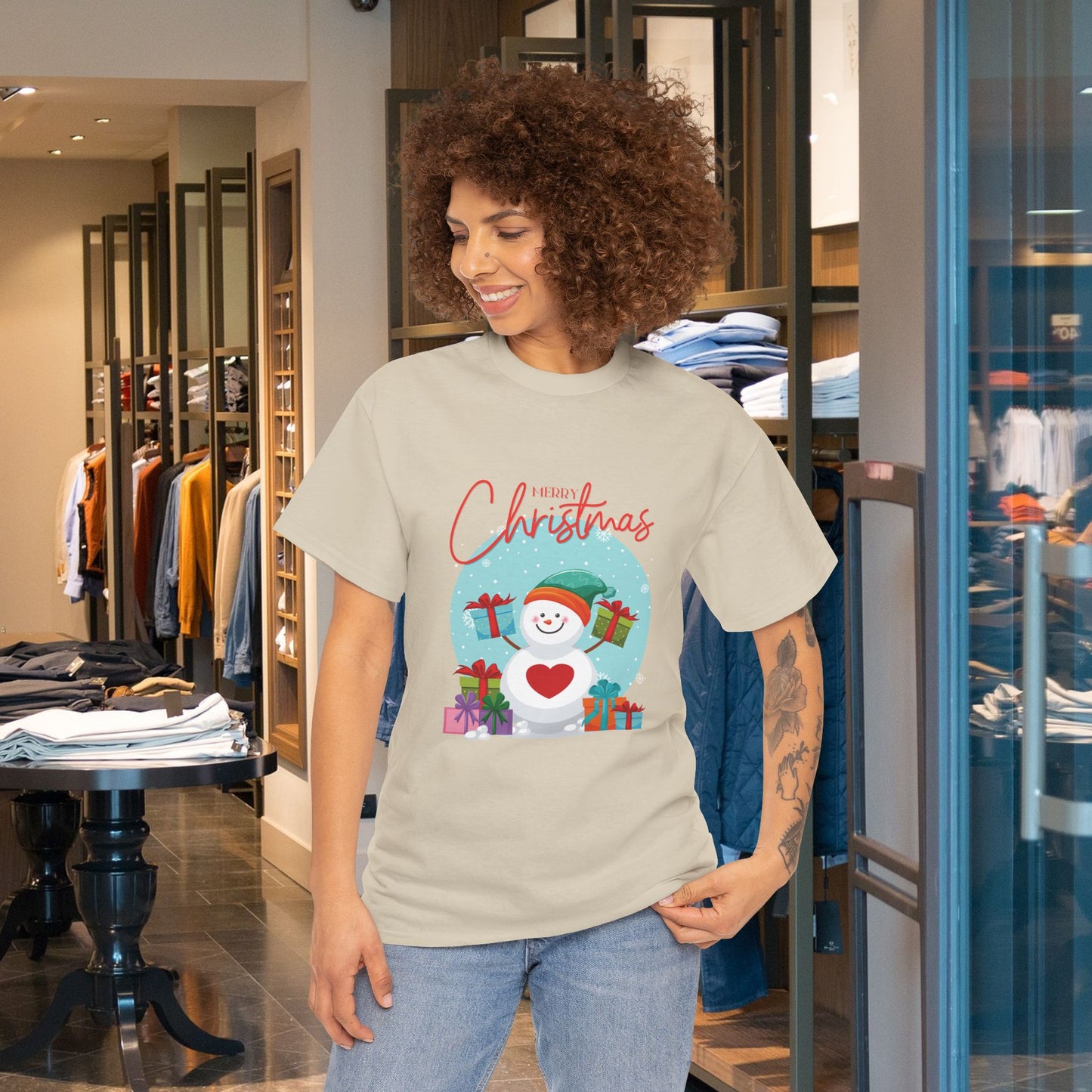 Christmas Snowman Tee